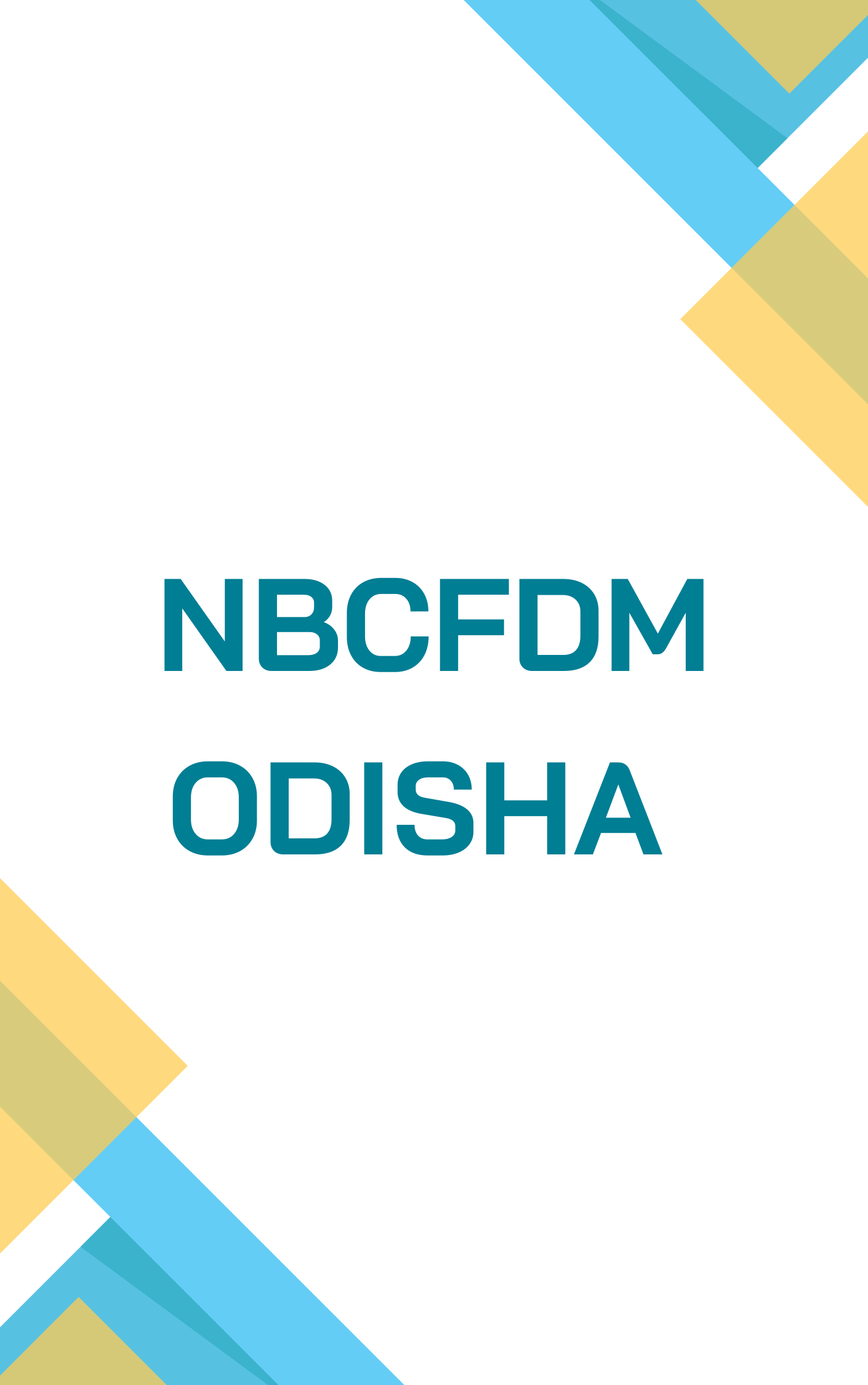 NBCFDM Odisha Practice Set Nbcfdm odisha practice set