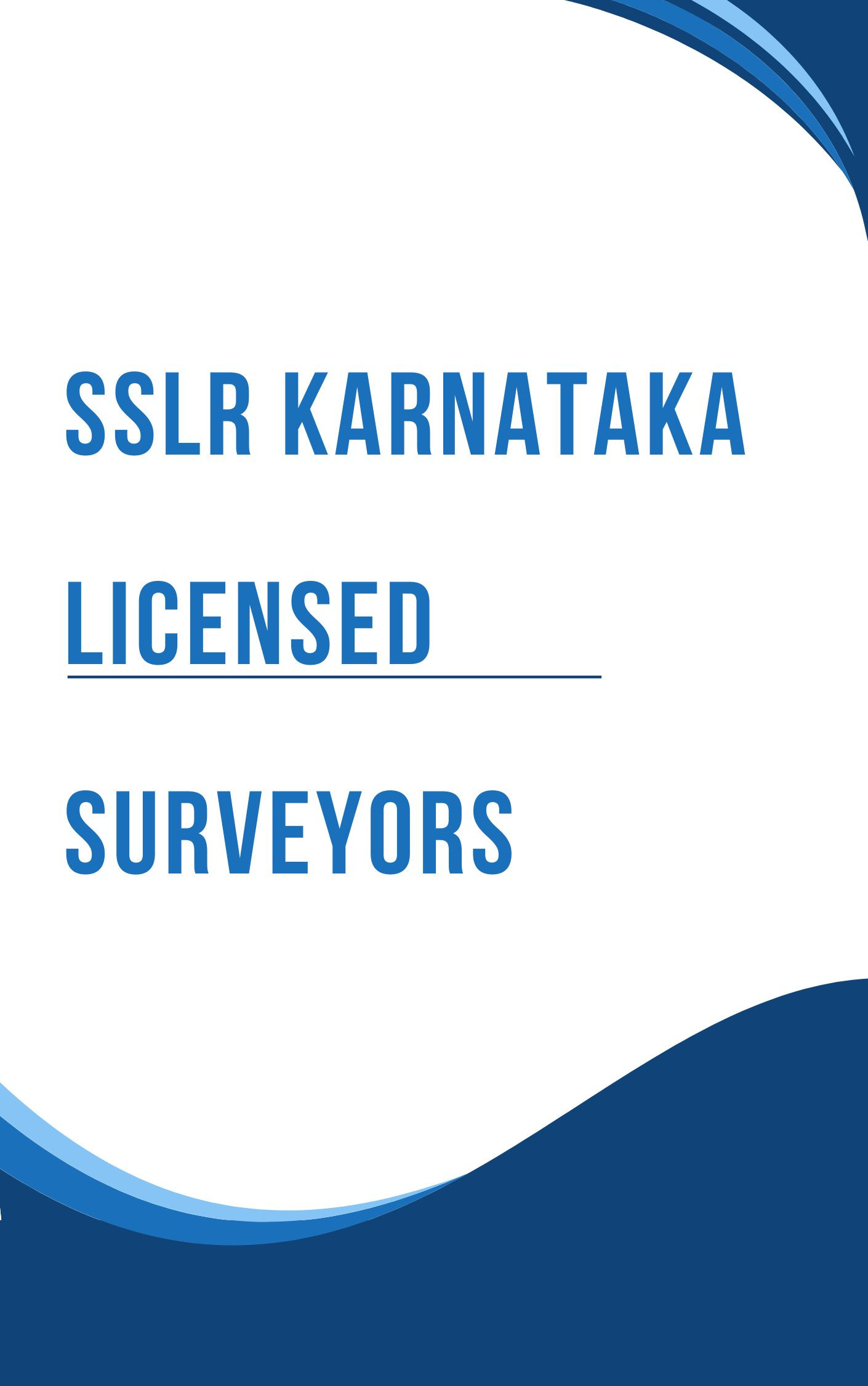 SSLR Karnataka Licensed Surveyors Free Mock Test