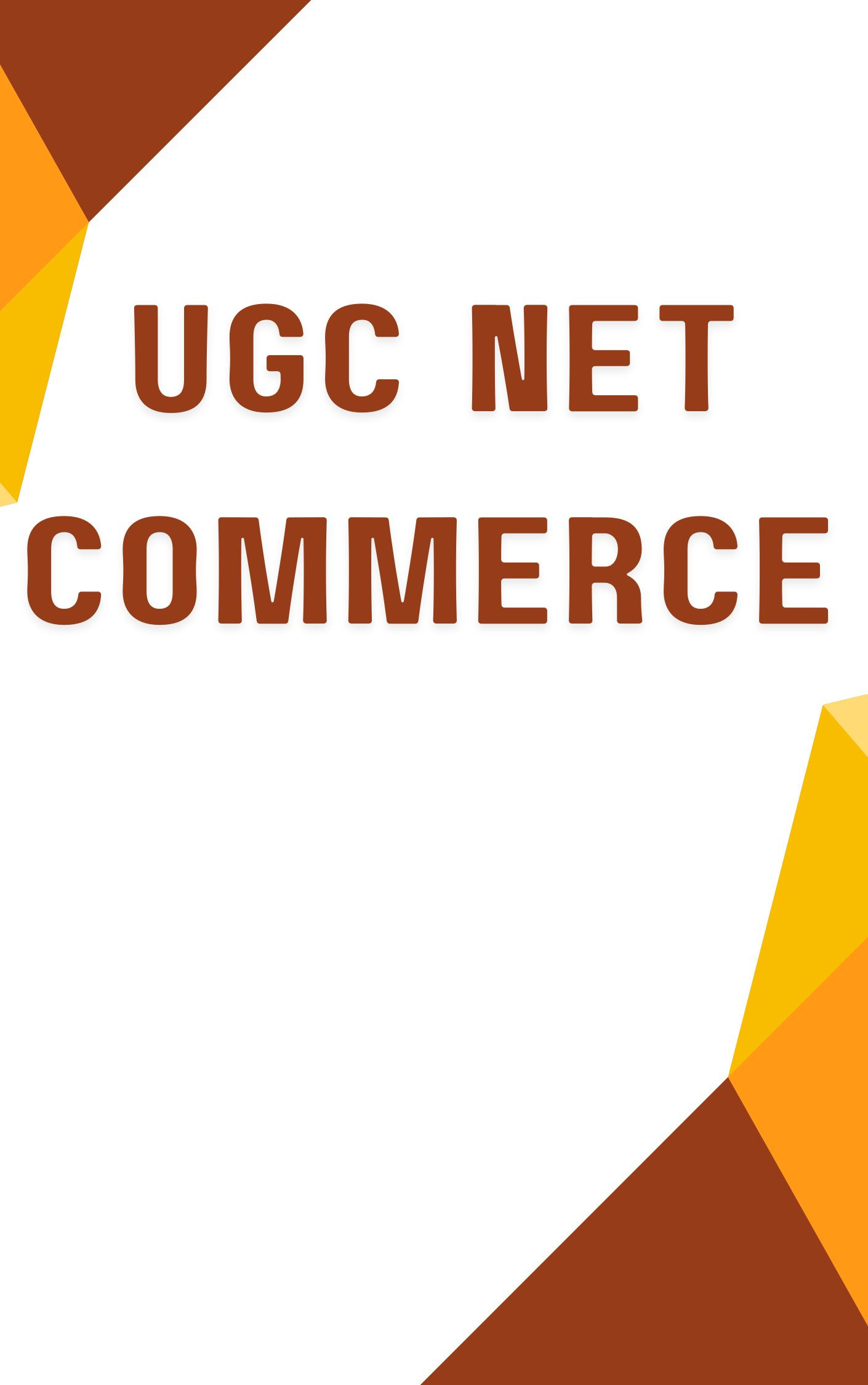 UGC NET Commerce Book (2024)