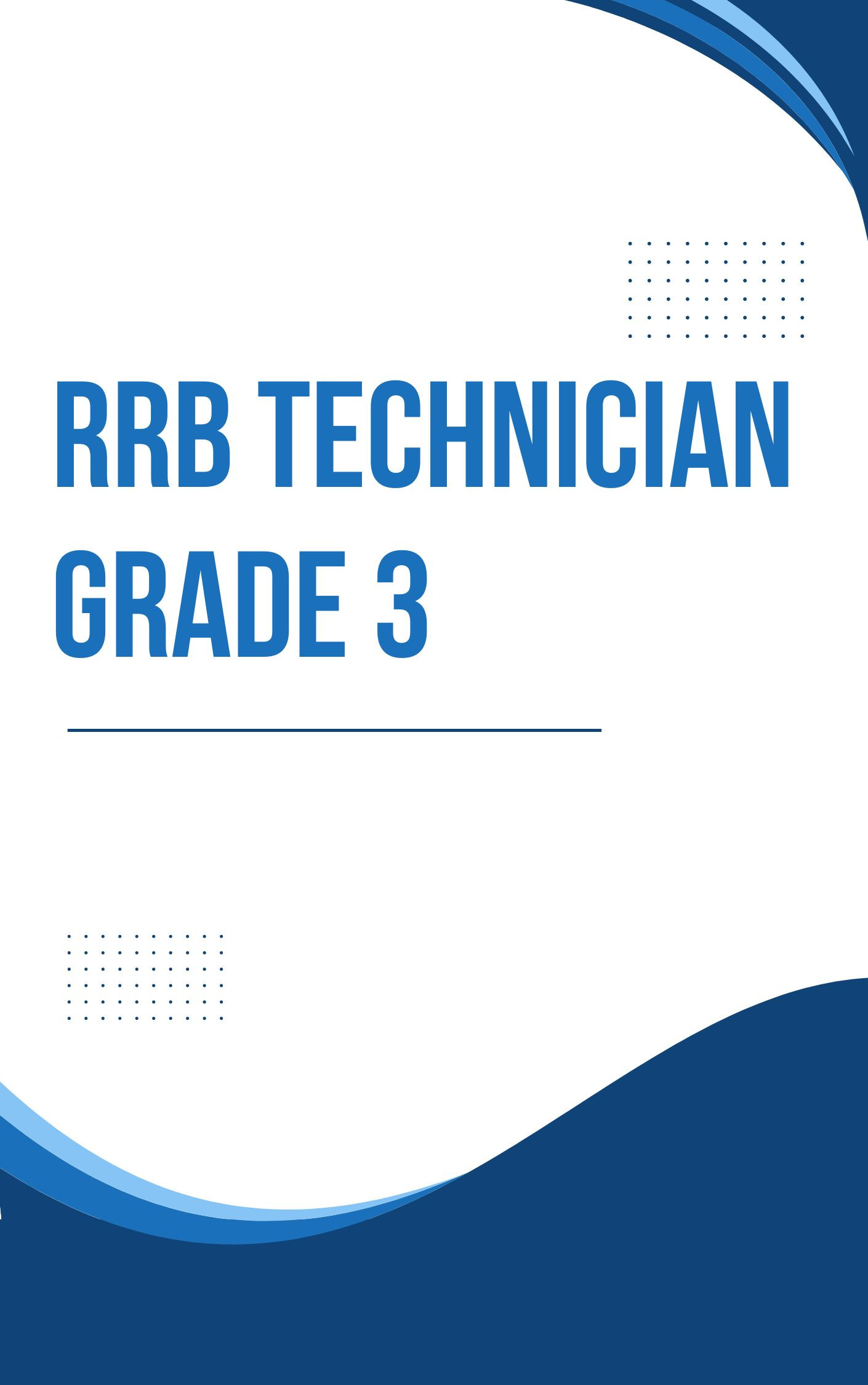 RRB Technician Grade 3 Question Answer