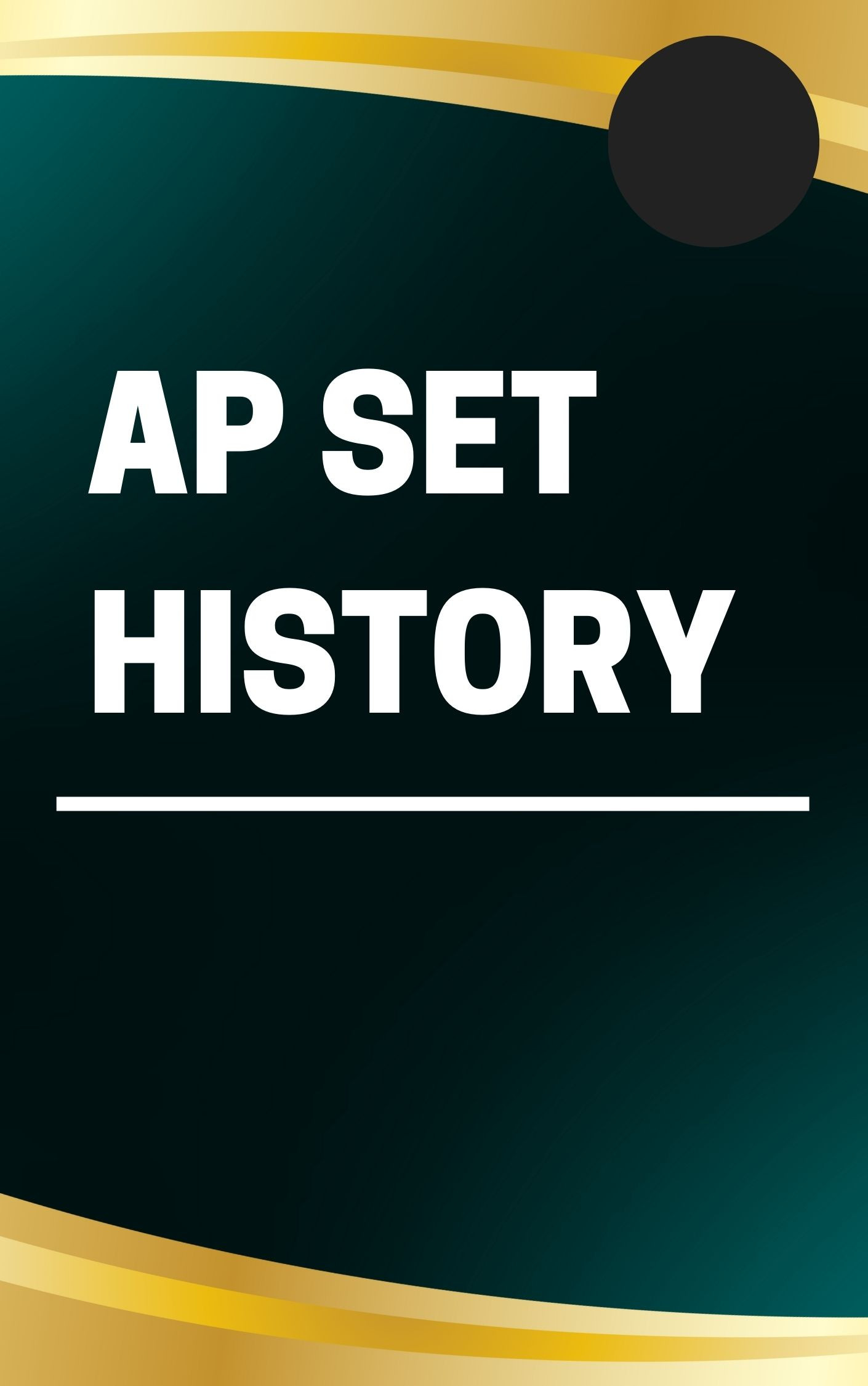 AP SET History Question Paper : MCQ