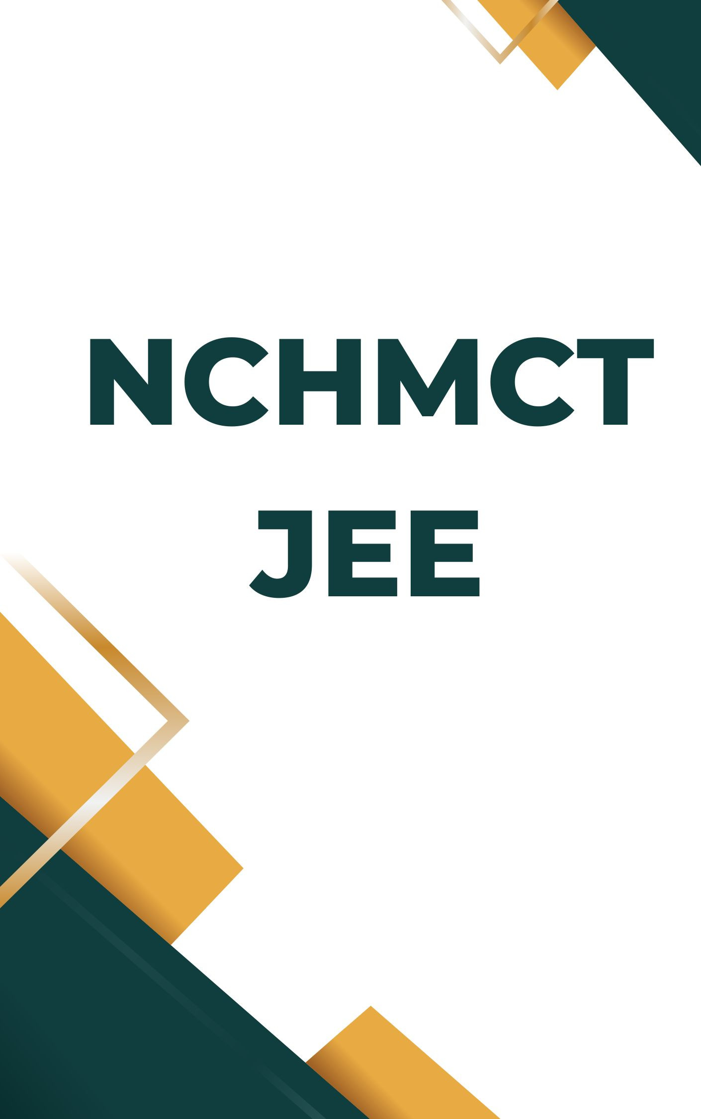 NCHMCT JEE Practice Set : Mock Test
