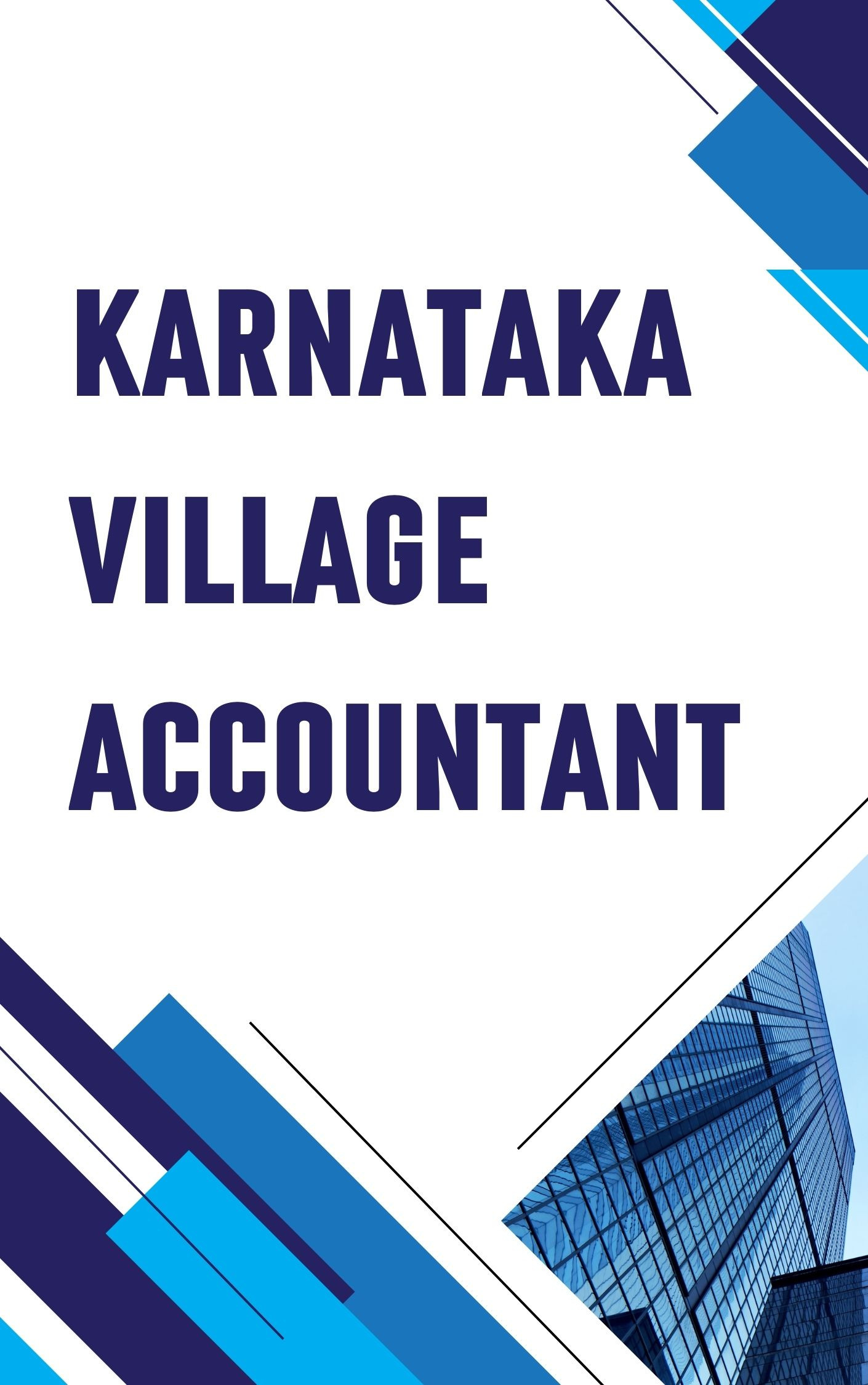 Village Accountant Book PDF