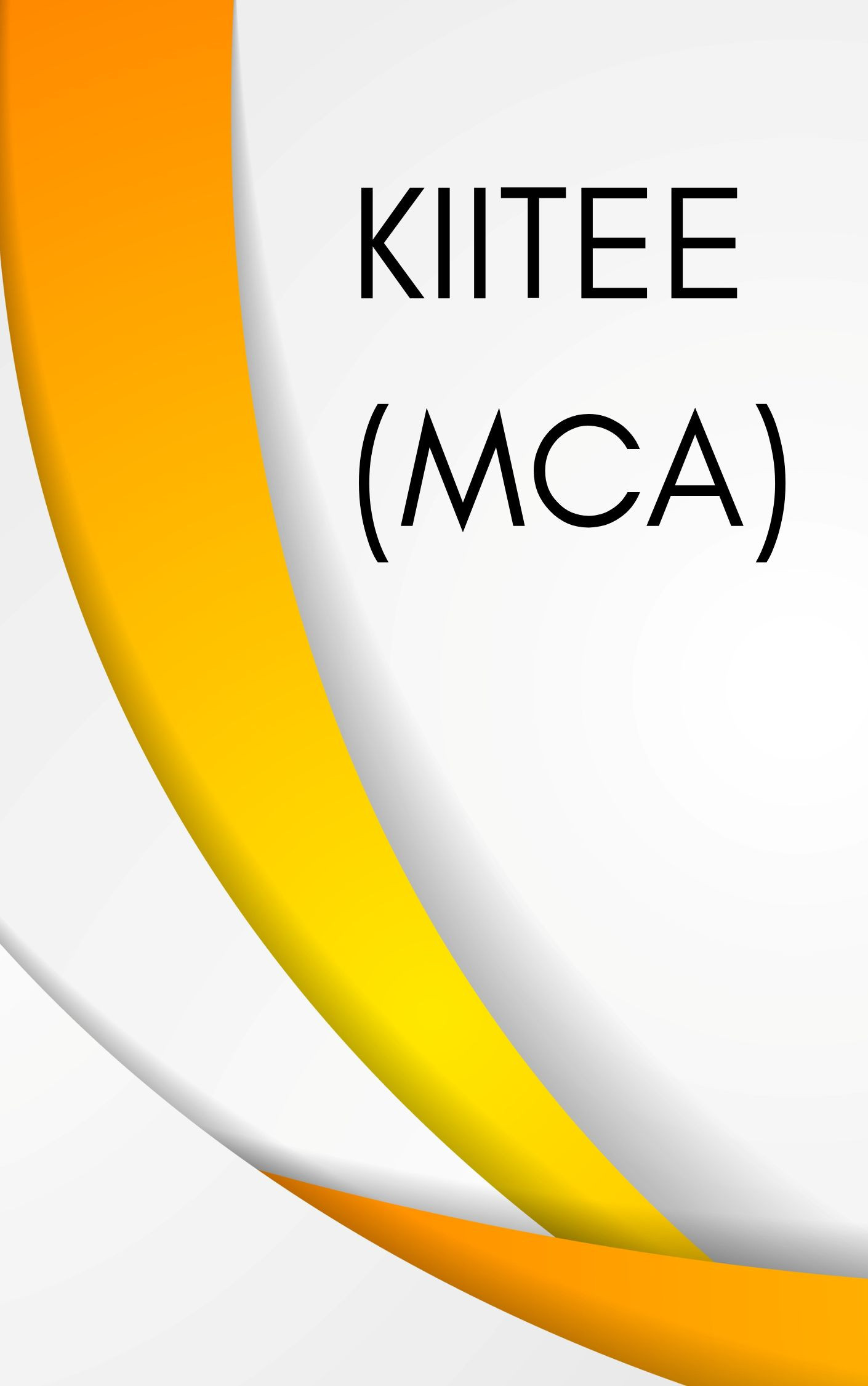 KIITEE MCA Question Paper, Practice Set