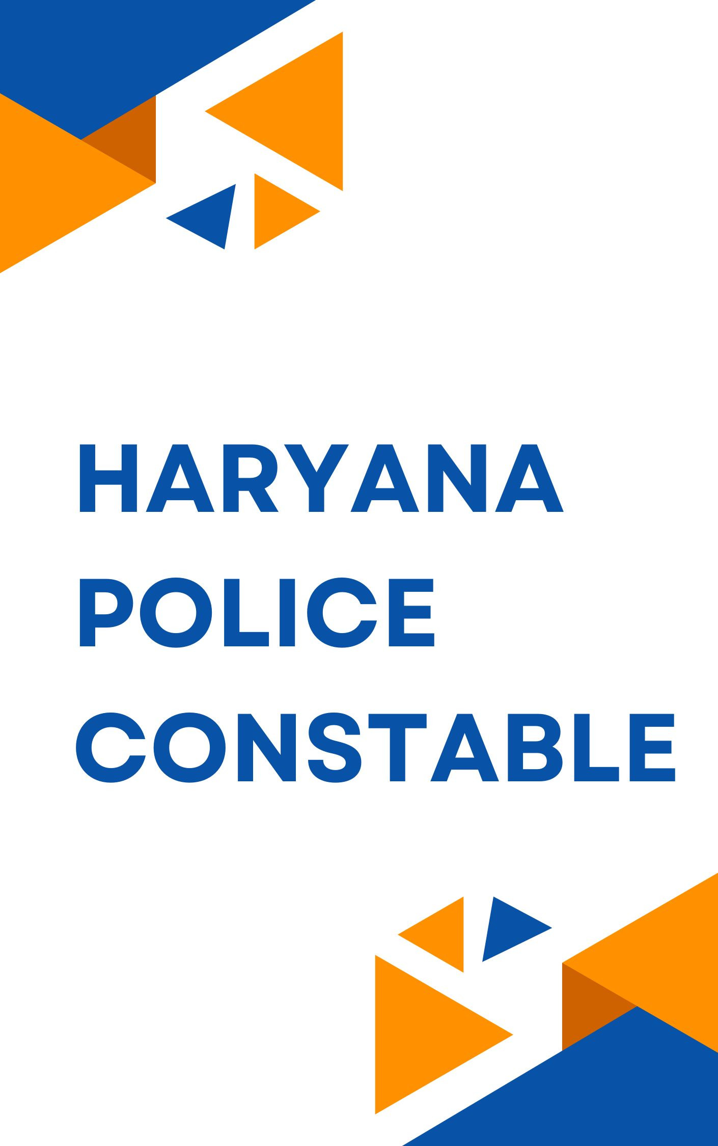 Haryana Police Practice SET 2024