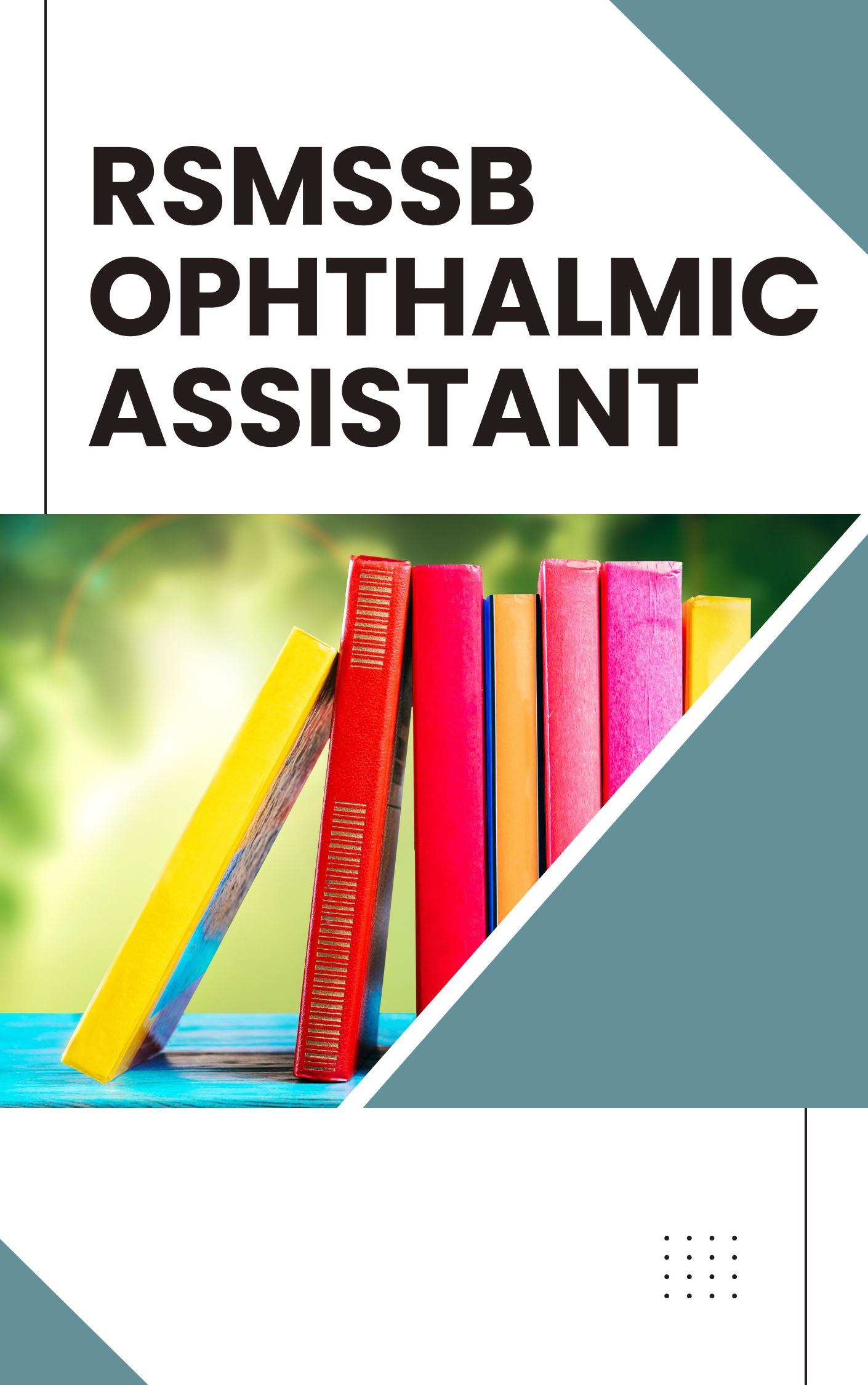 RSMSSB Ophthalmic Assistant Mock Test 2024