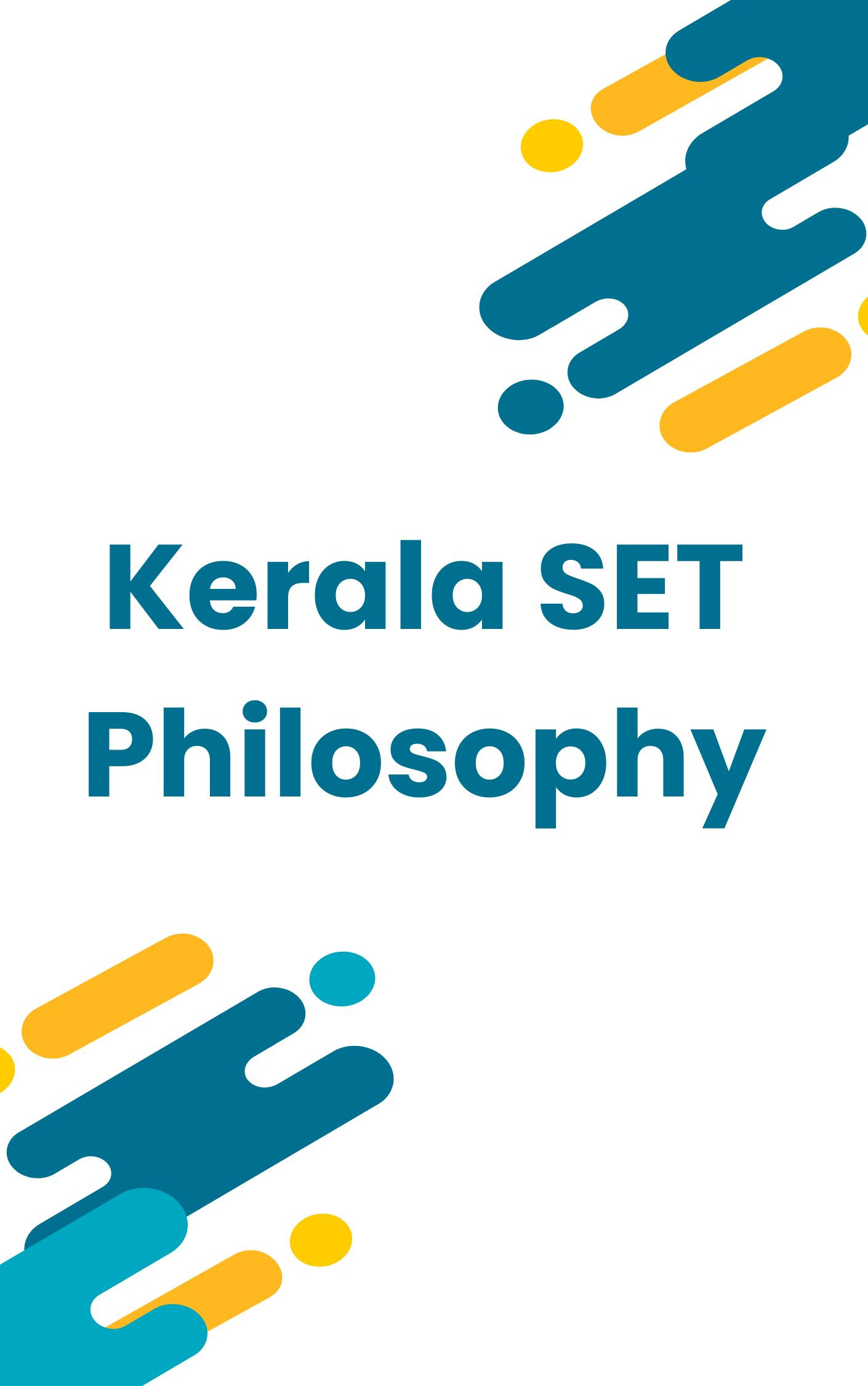 Kerala SET Philosophy Mock Test 2024
