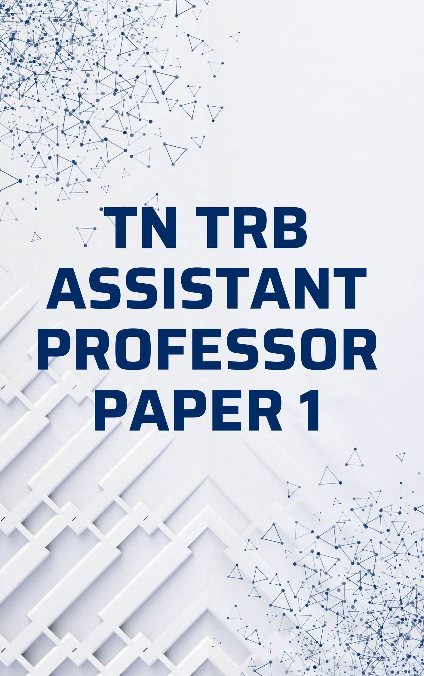 TN TRB Assistant Professor Paper 1 Mock test 2024