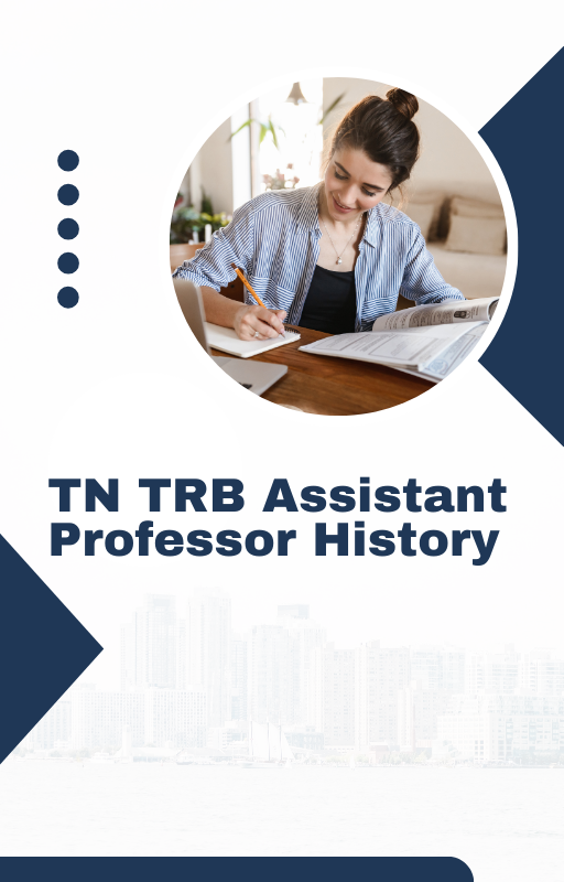 TN TRB Assistant Professor History MCQ 2024