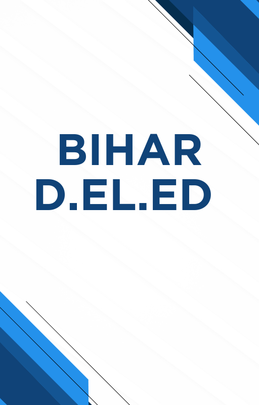 Bihar DELED Sample Paper or Practice Set