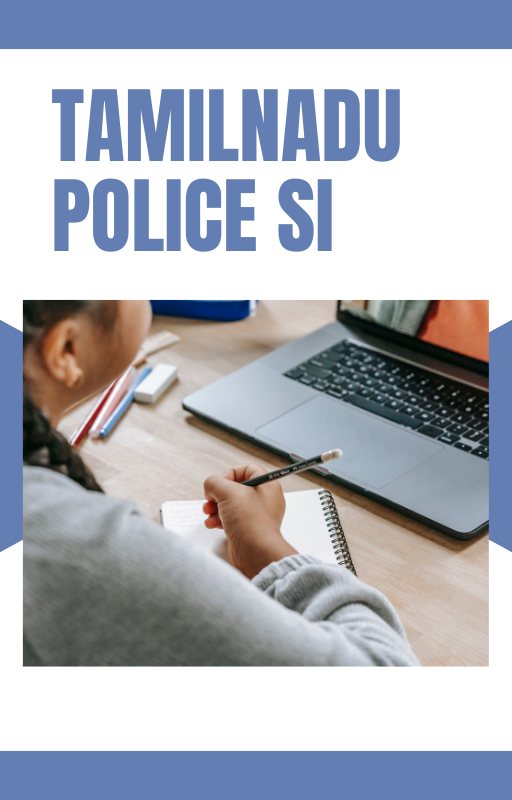 TN Police SI Question Paper Or Book PDF