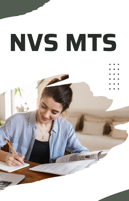 NVS MTS Practice Set or Test Series