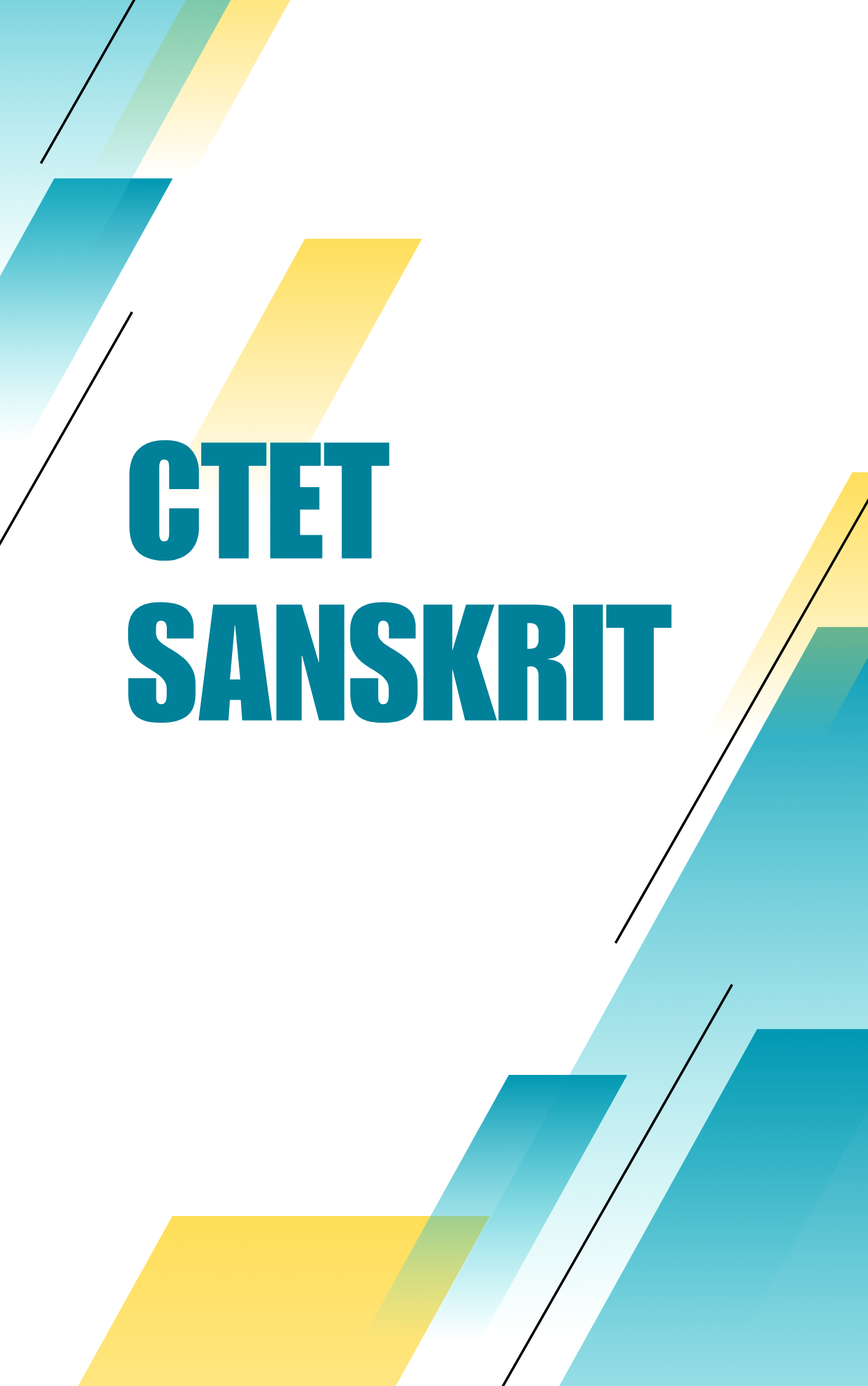 CTET Sanskrit Practice Set or Mock Test PDF