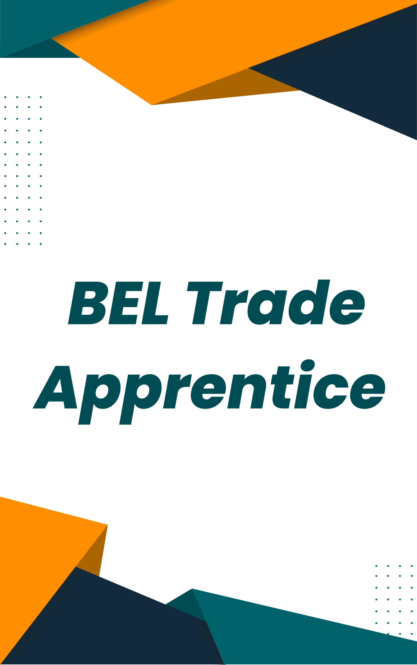 BEL Trade Apprentice Free Mock Test or Test Series