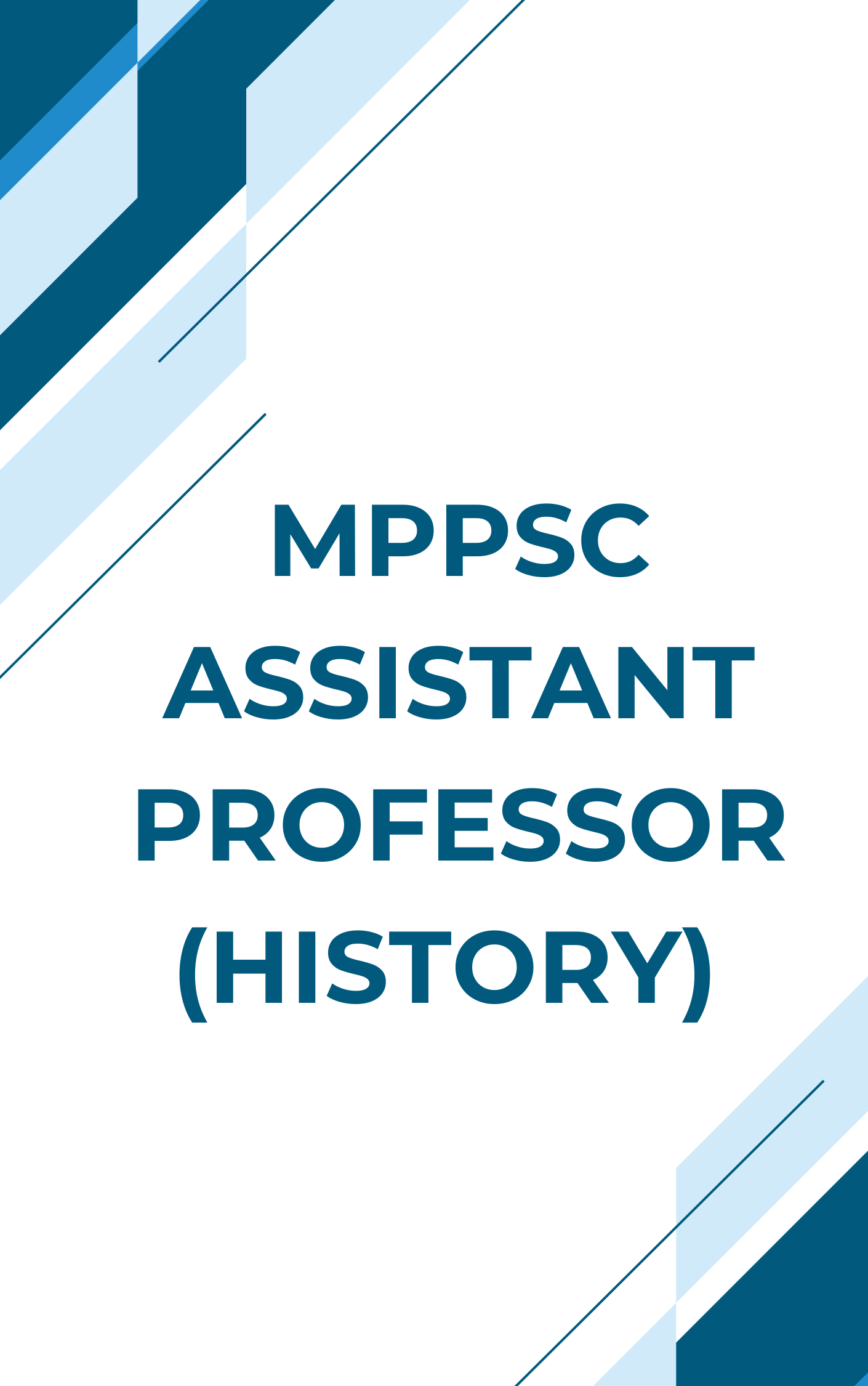 MPPSC Assistant Professor History Notes PDF