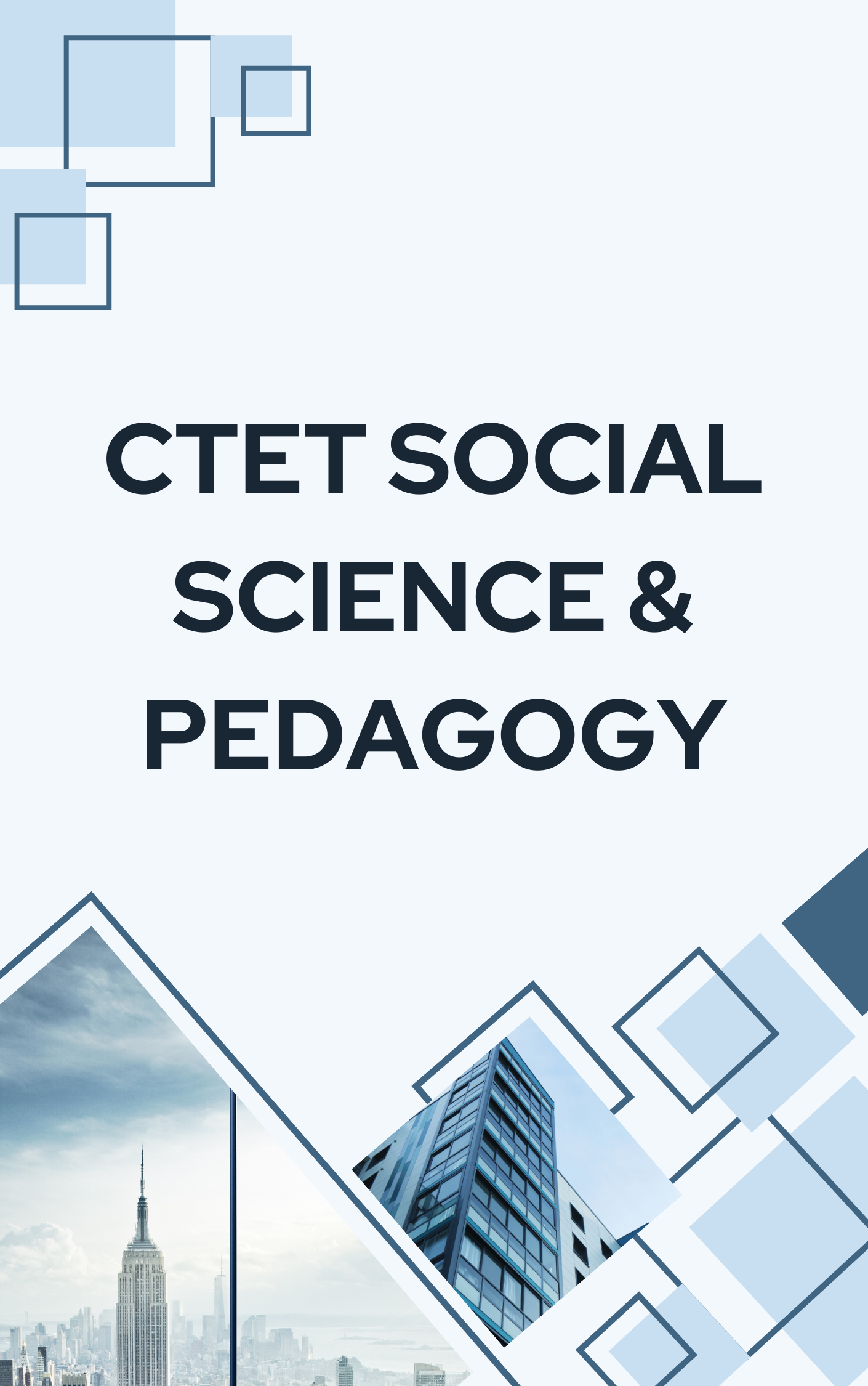 CTET Social Science & Pedagogy Important MCQ