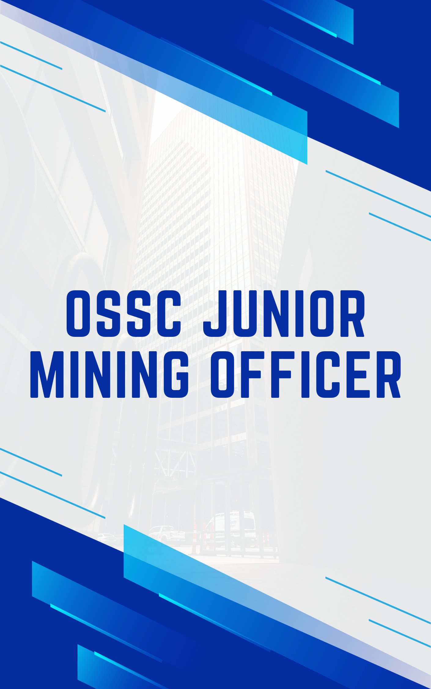OSSC Junior Mining Officer Mock Test