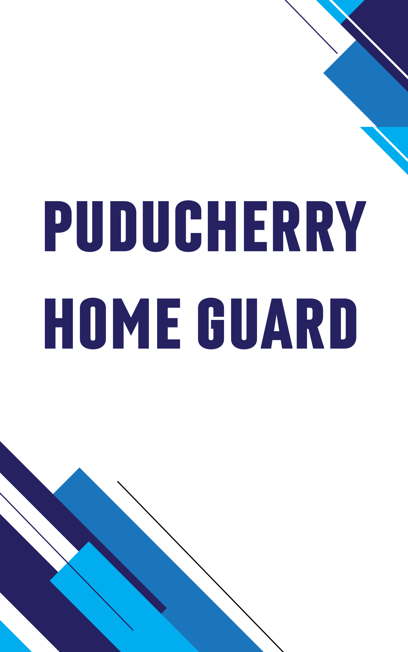 Puducherry Home Guard Mock Test : Important MCQ