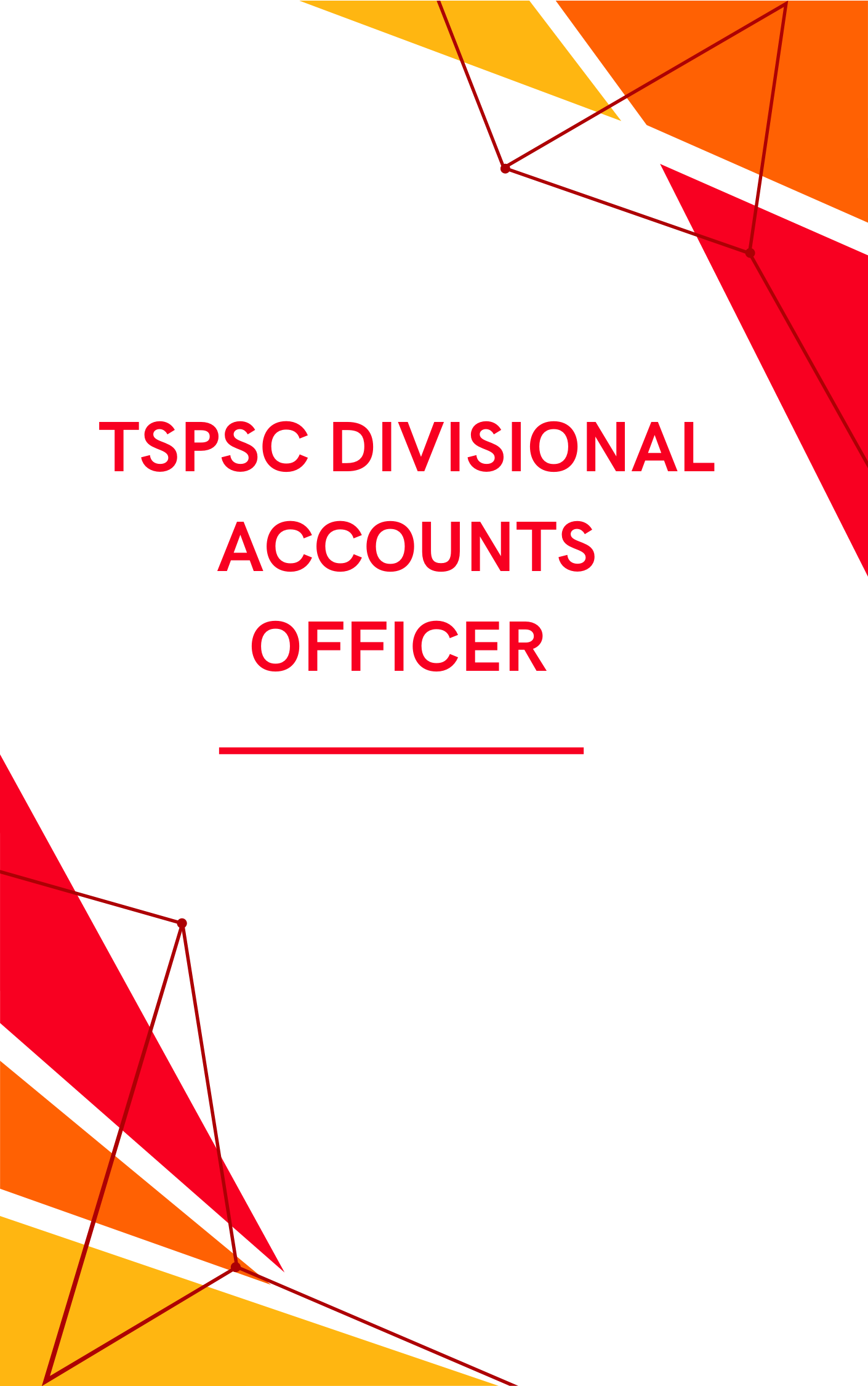 TSPSC Divisional Accounts Officer Practice Set