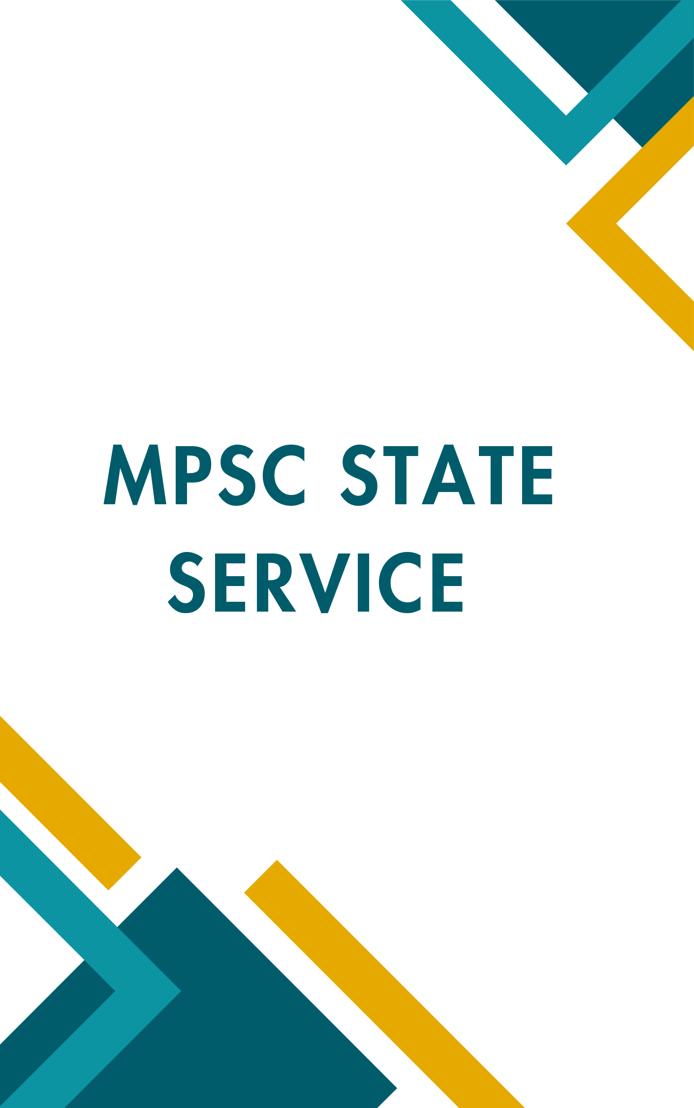 MPSC State Service Practice Set