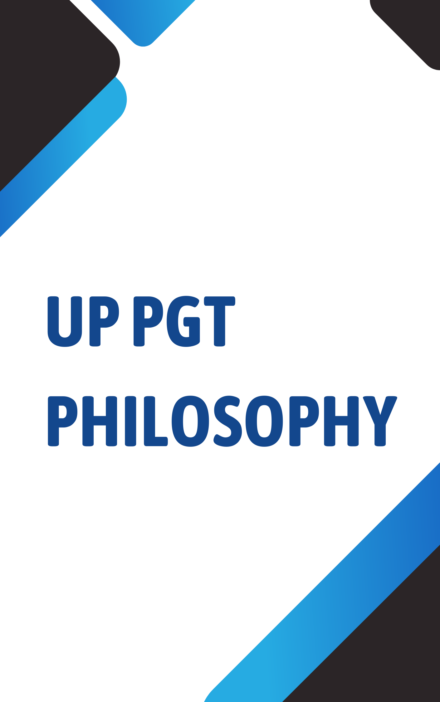 UP PGT Philosophy Free Online Test Series