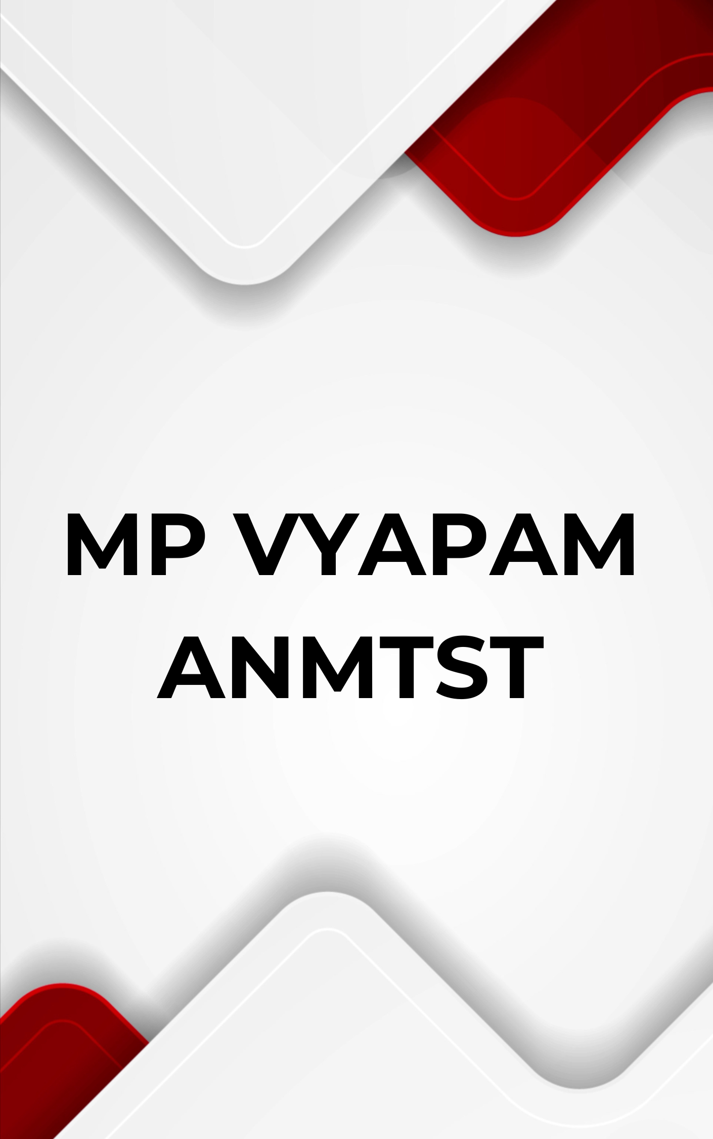 MP Vyapam ANMTST Mock Test Series for Practice