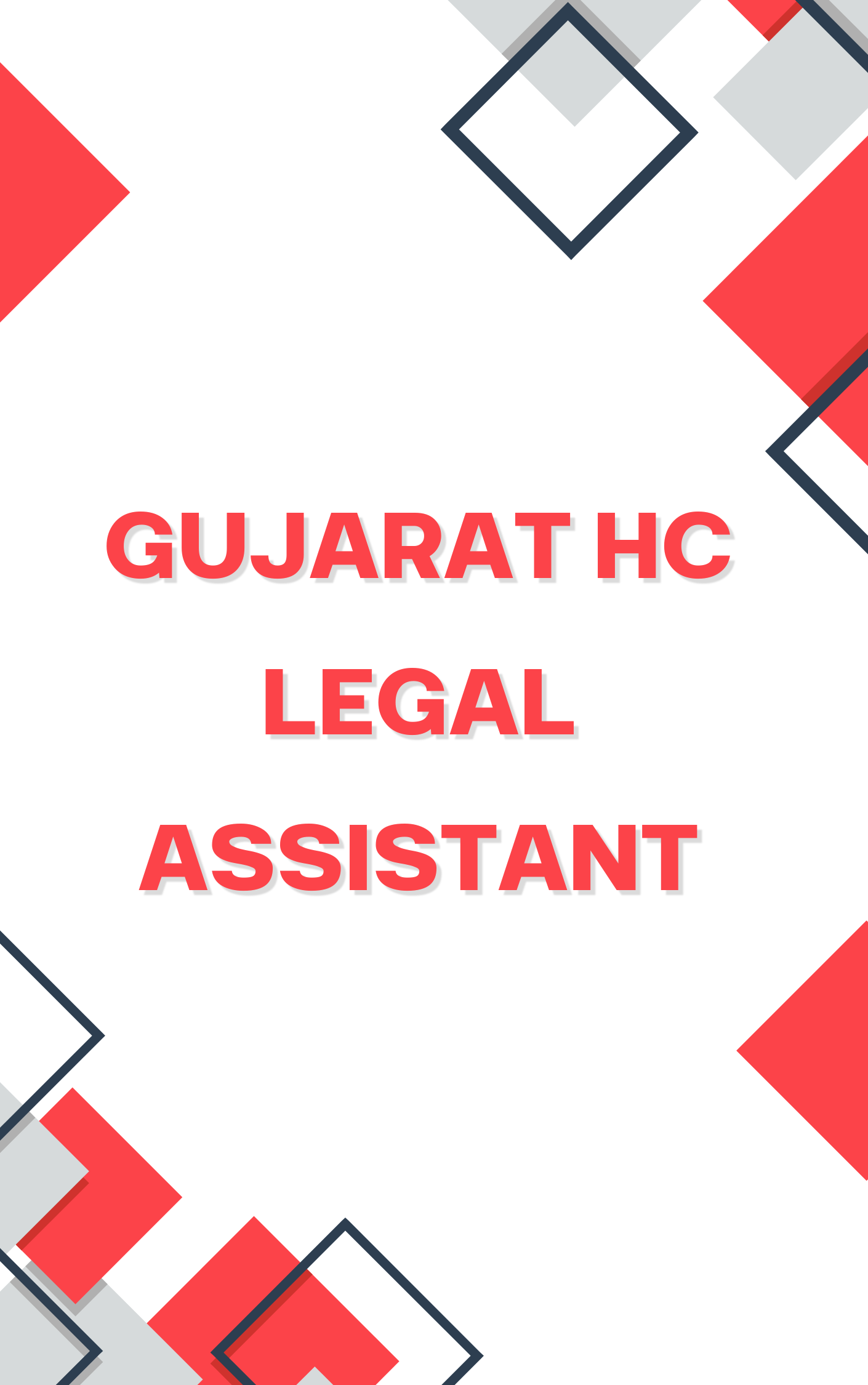 Gujarat HC Legal Assistant Mock Test Free