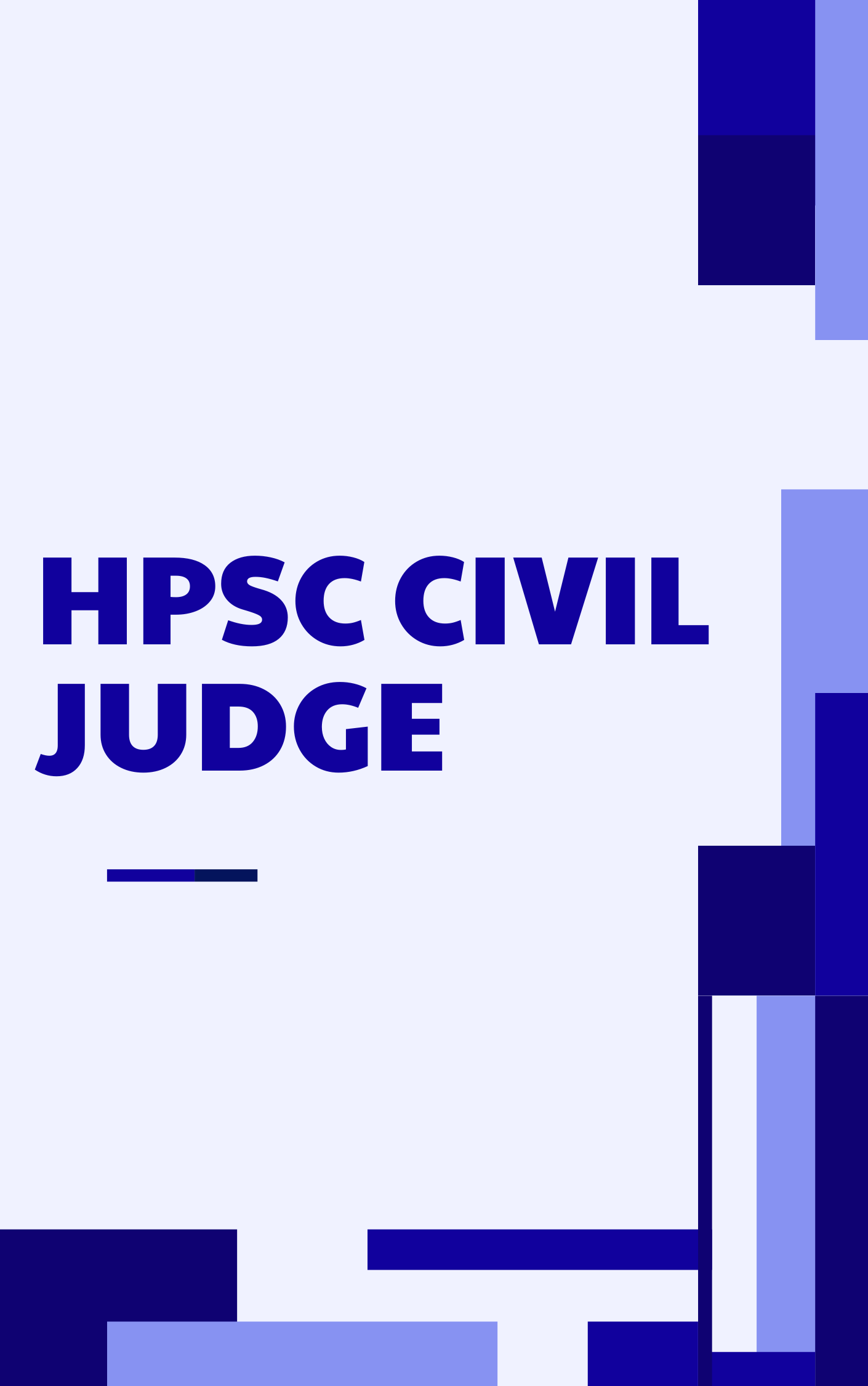 HPSC Civil Judge Important MCQ