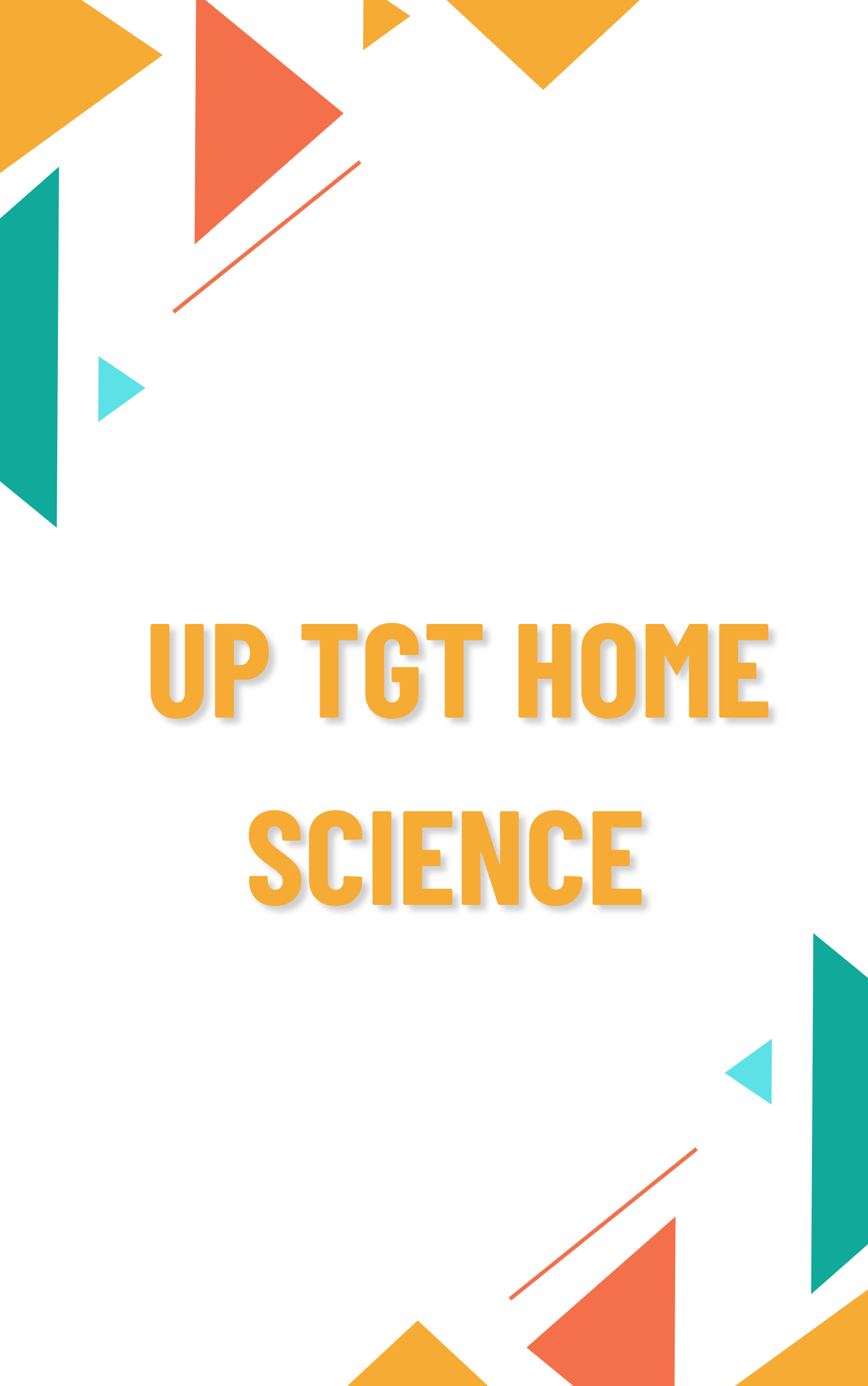UP TGT Home Science Important MCQ