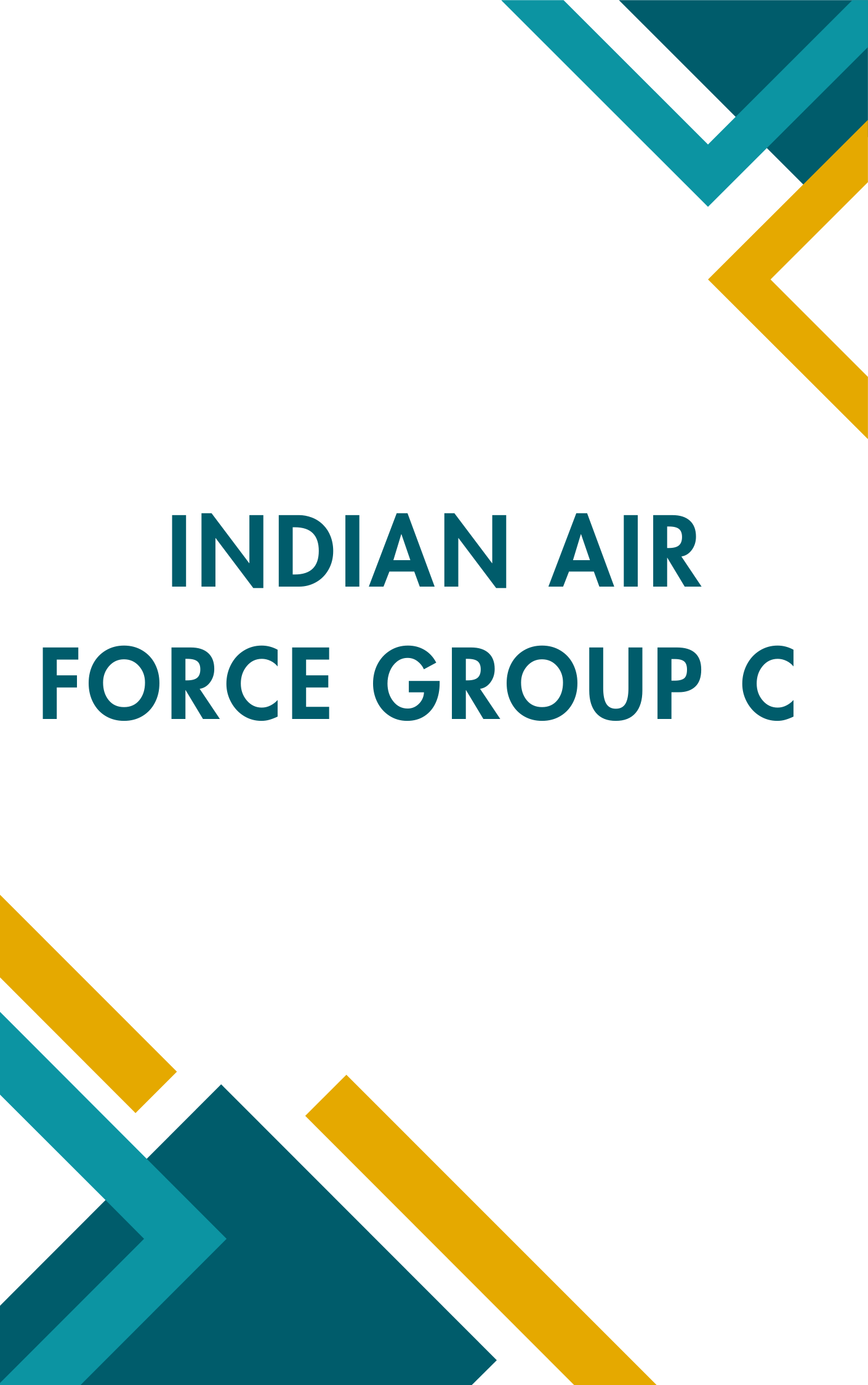 Indian Air Force Group C Online Test Series