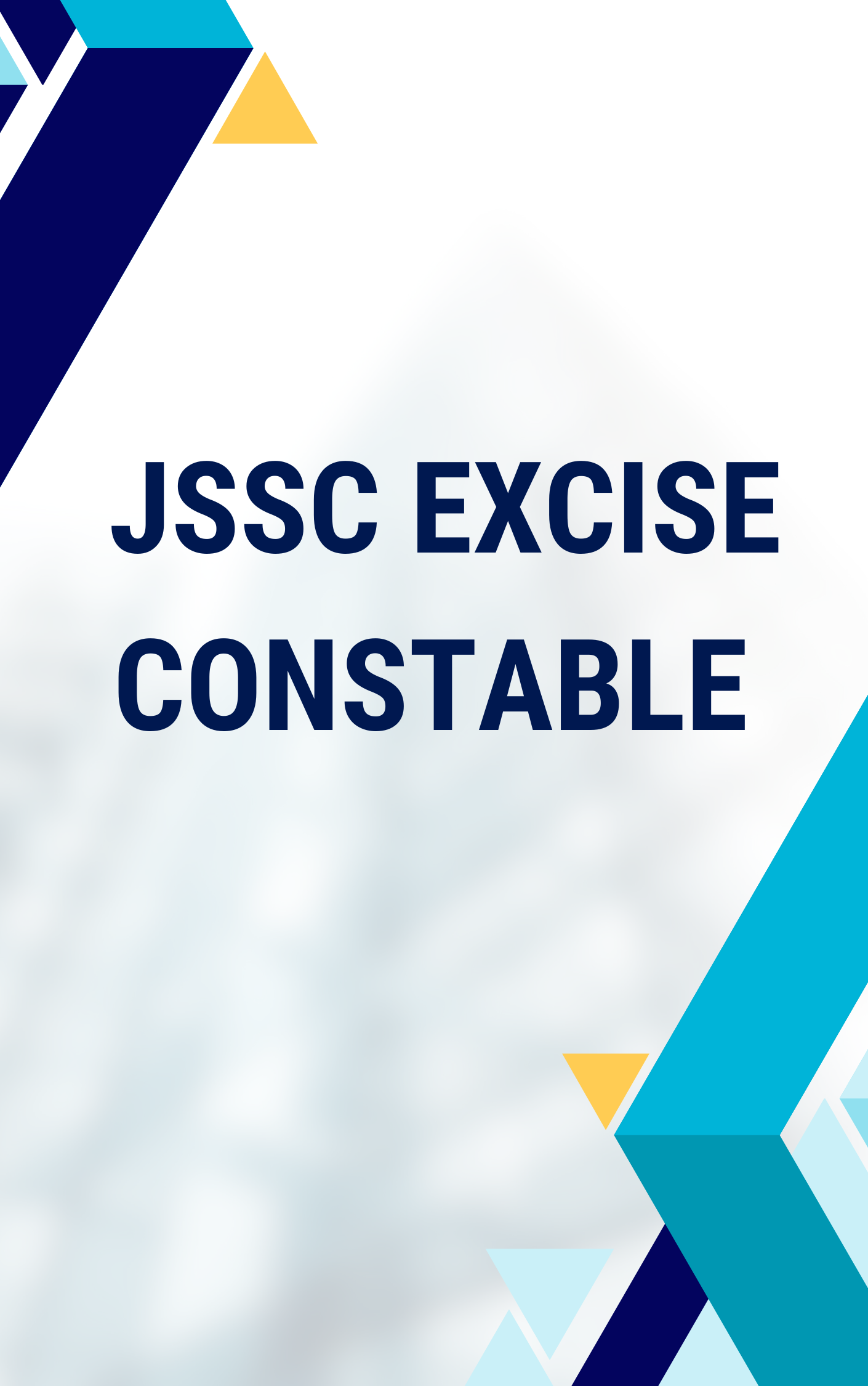 JSSC Excise Constable Practice Set