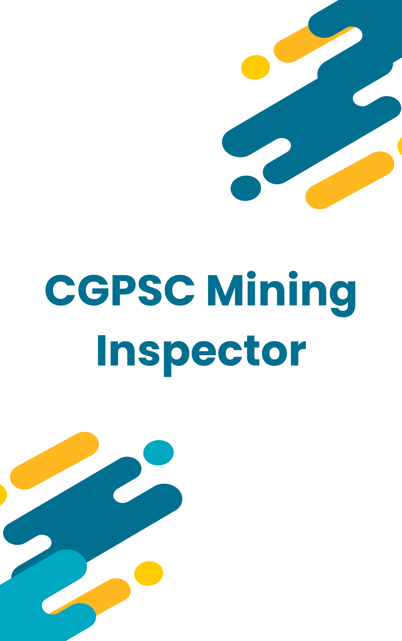 CGPSC Mining Inspector Model Paper