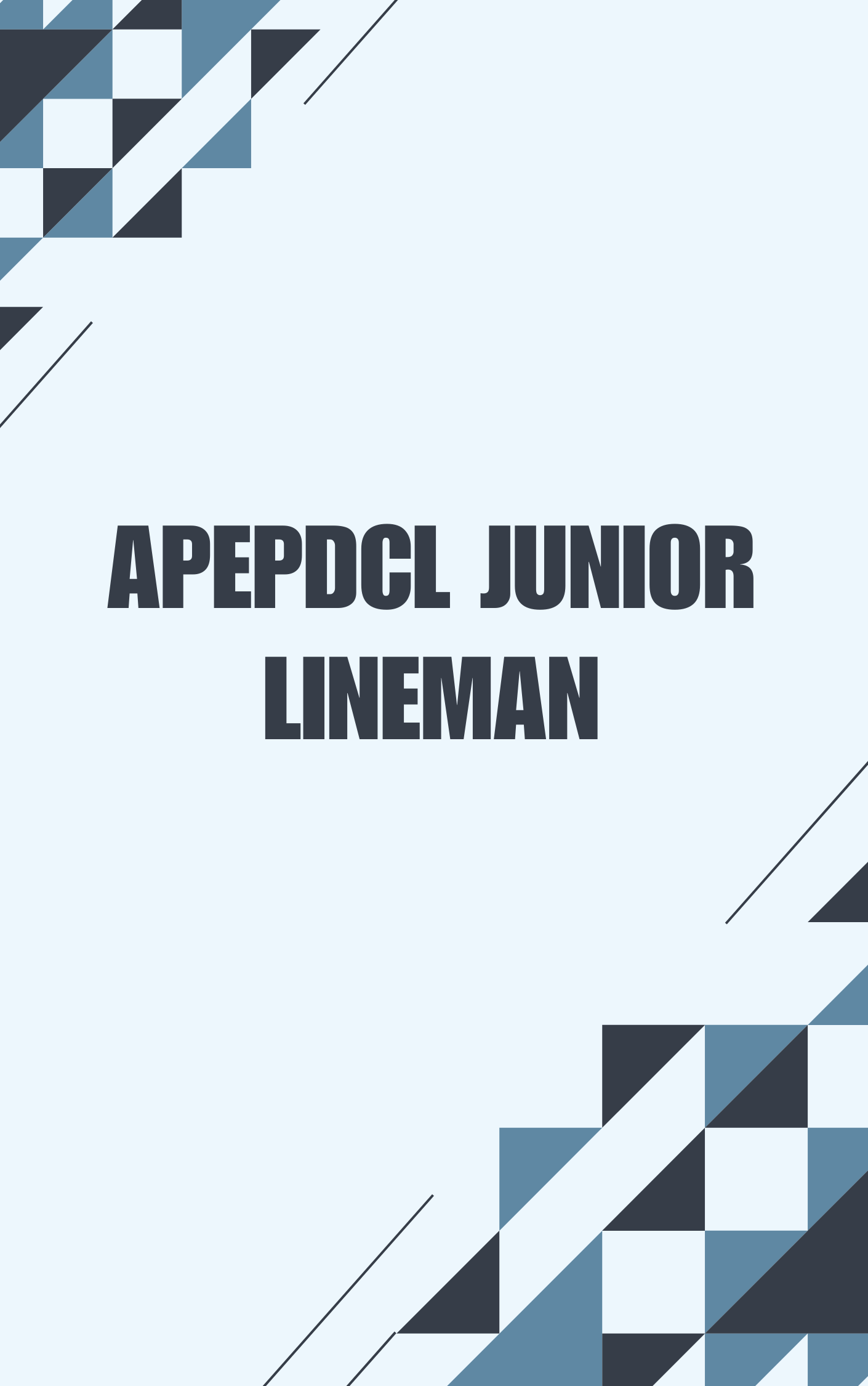 APEPDCL JLM Questions Answers