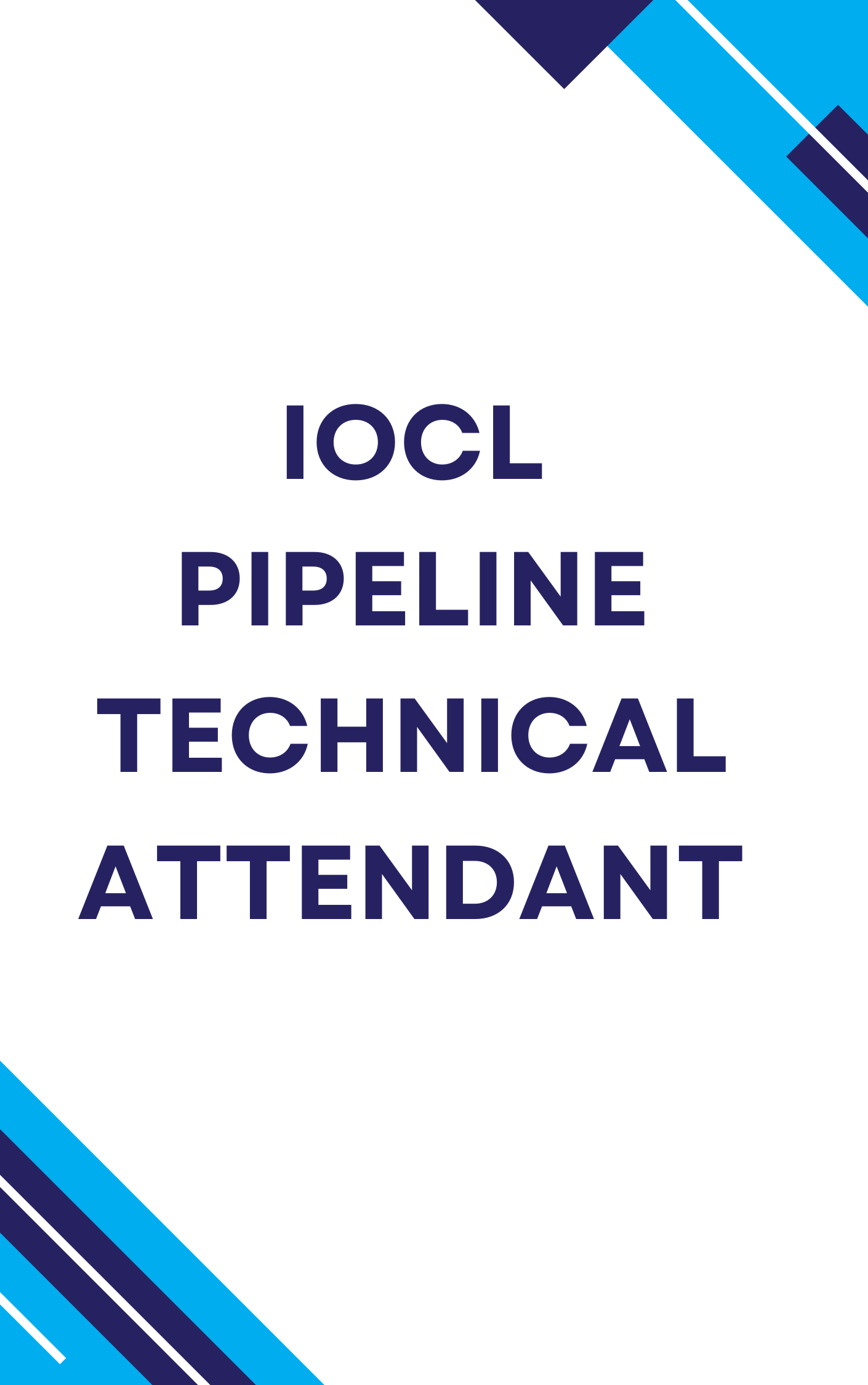 IOCL Pipeline Technical Attendant Mock Test