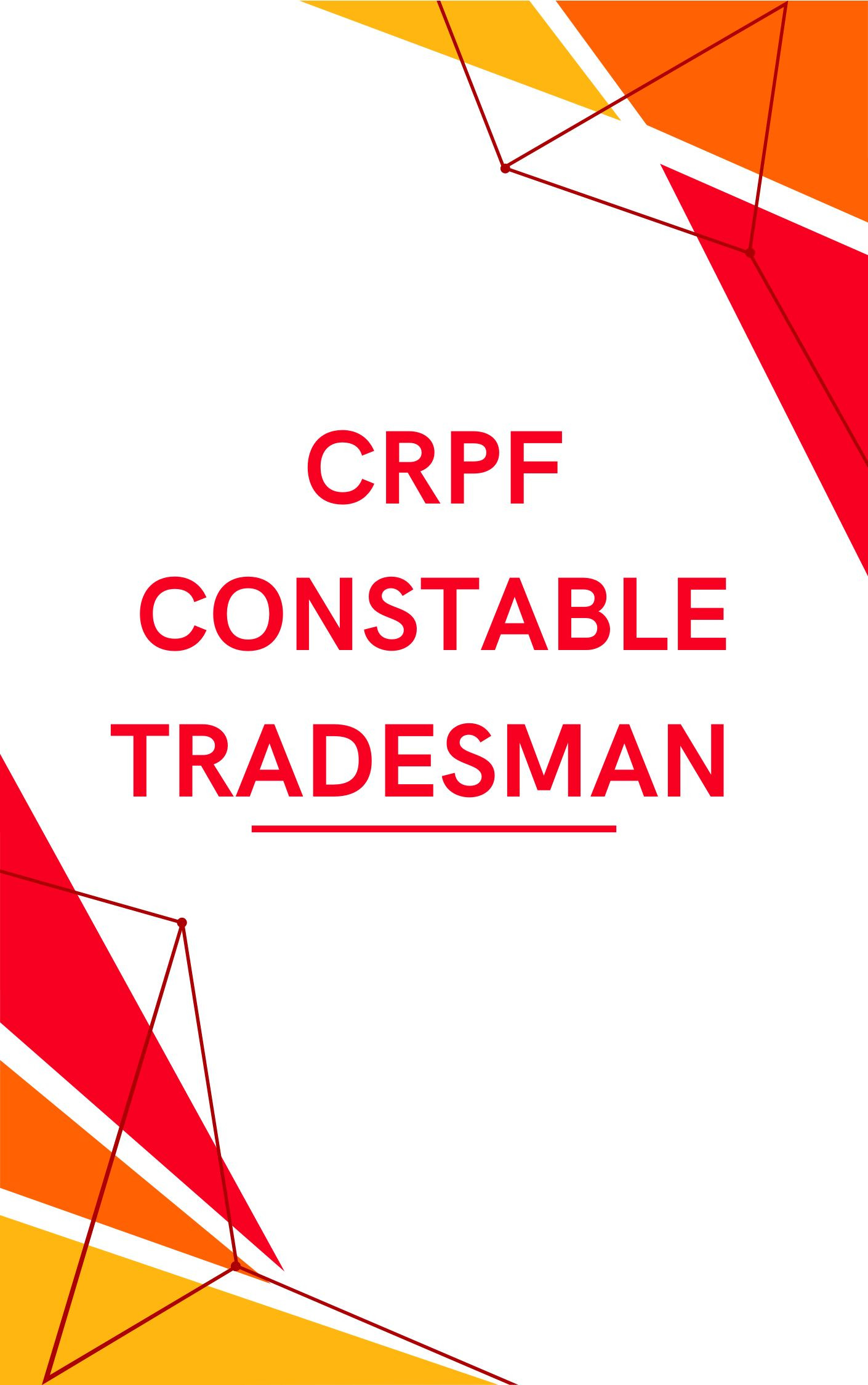 CRPF Constable Model Paper