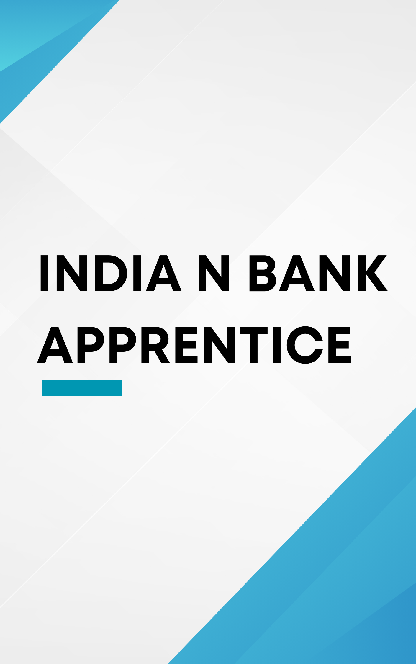 Indian Bank Apprentice Online Test Series