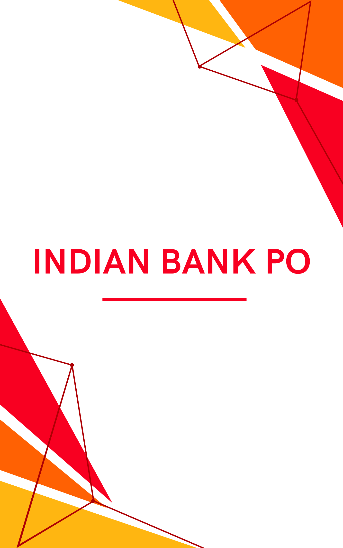 Indian Bank PO Important MCQ