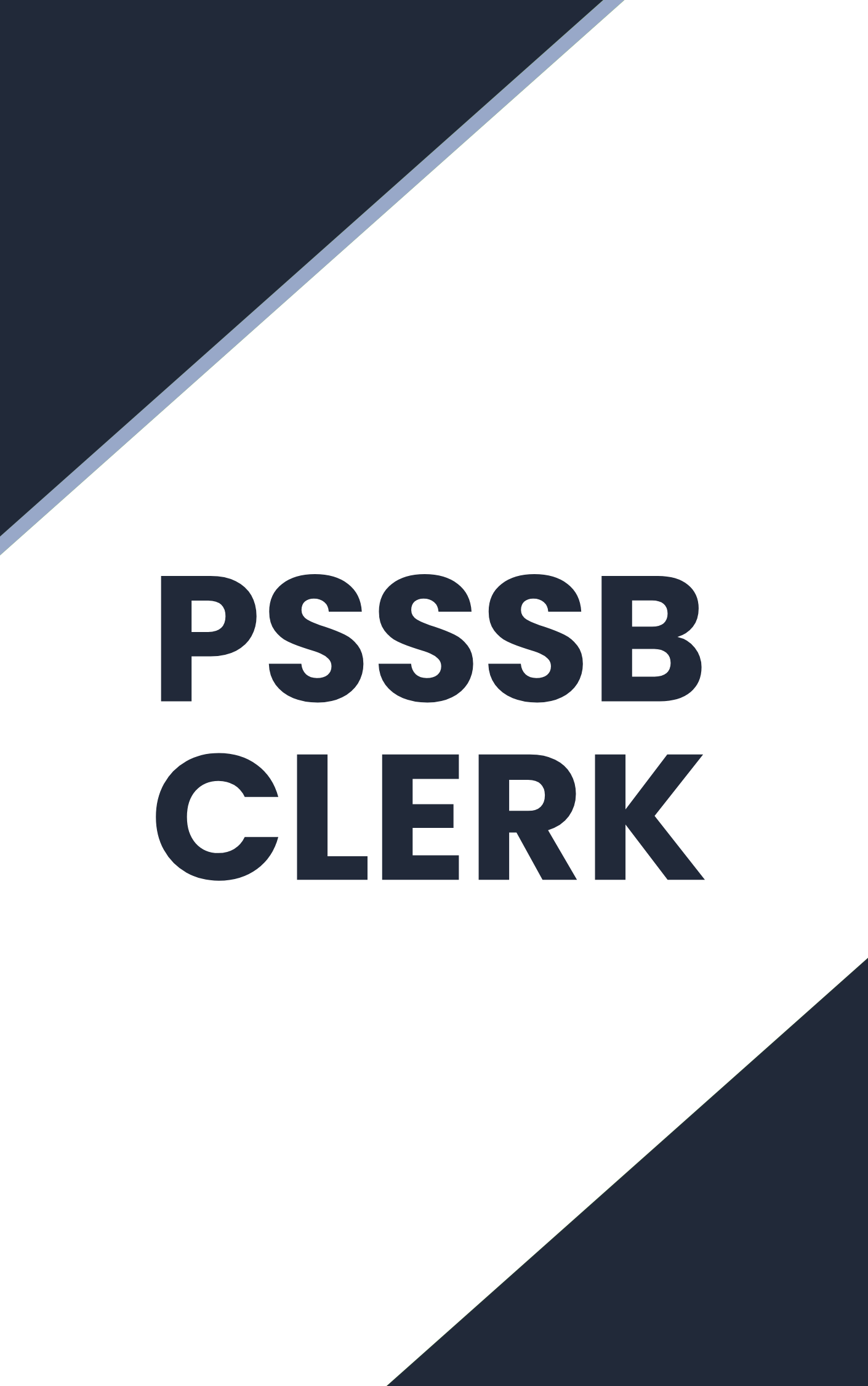 PSSSB Clerk Free Test Series