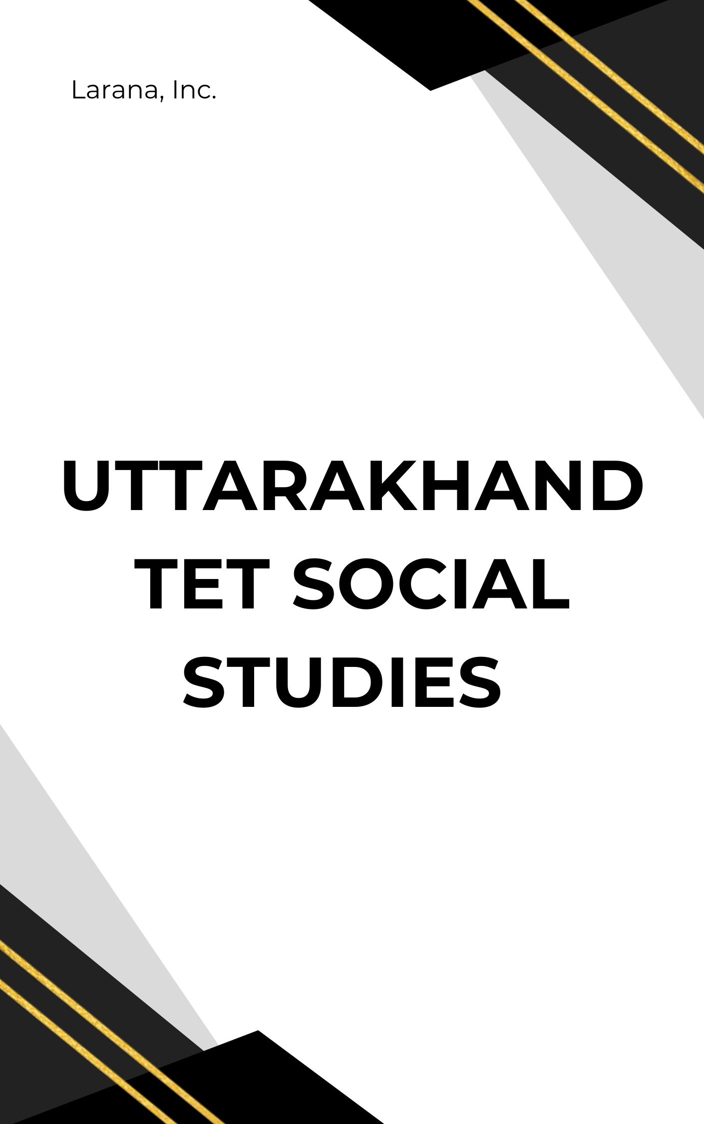 Uttarakhand TET Social Studies Mock test