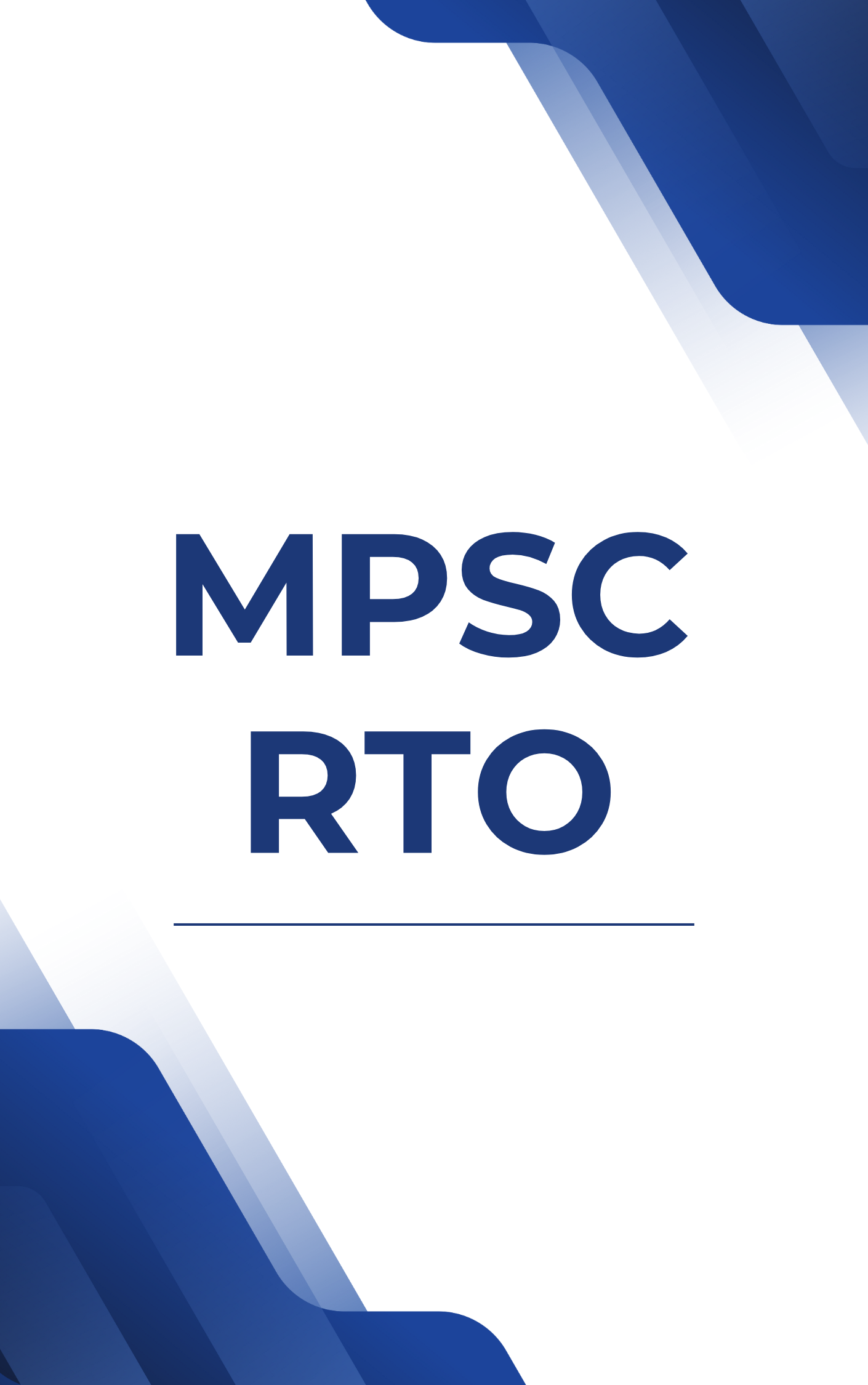 MPSC RTO Important MCQ