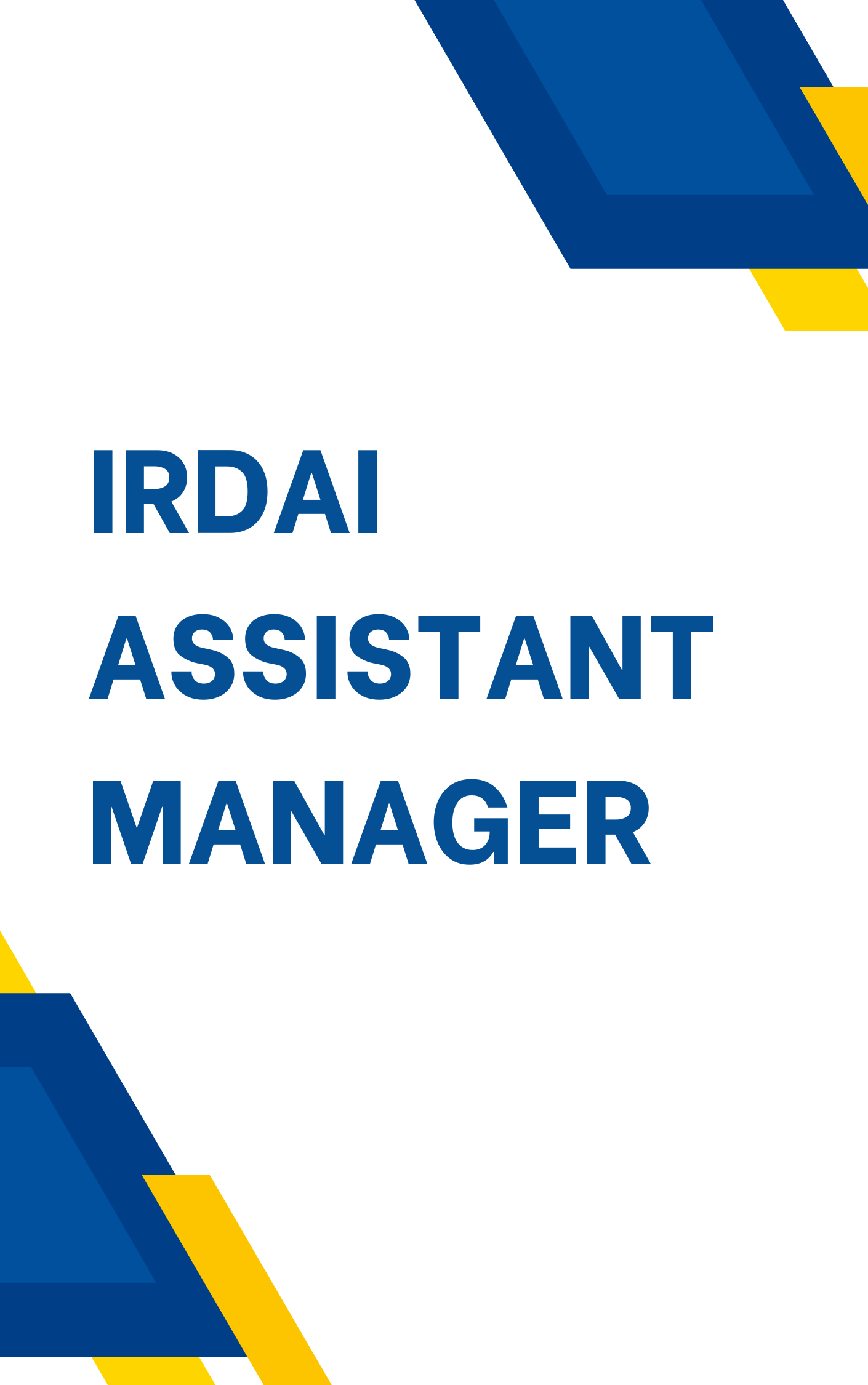 IRDAI Assistant  Mock Test Paper