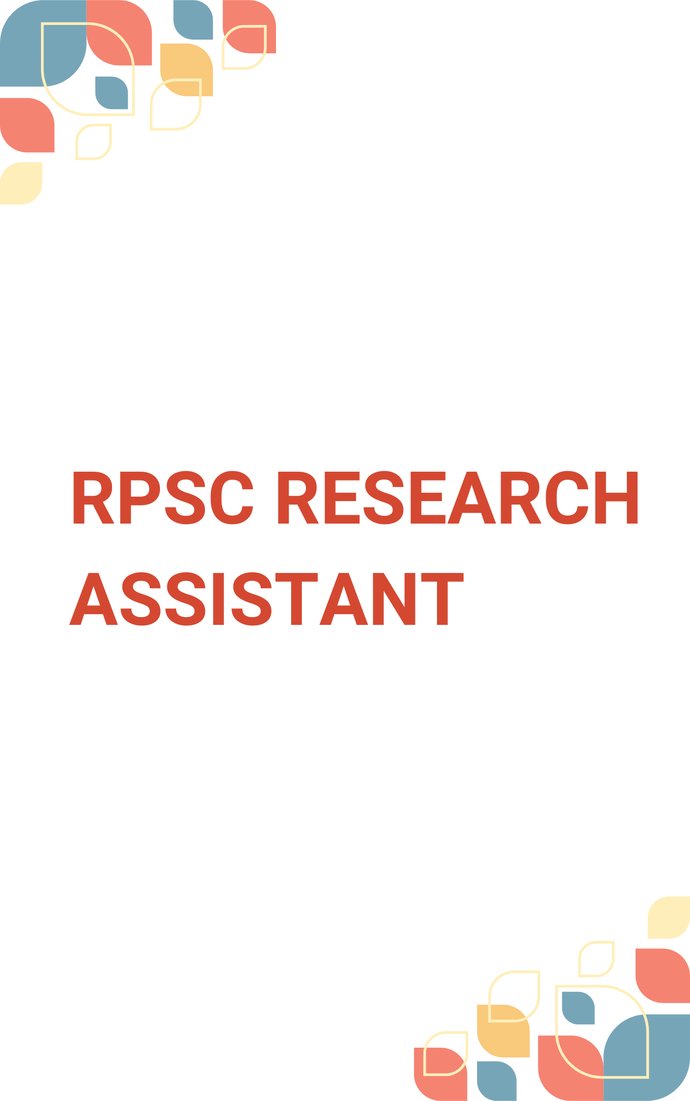 RPSC Research Assistant Mock Test Free