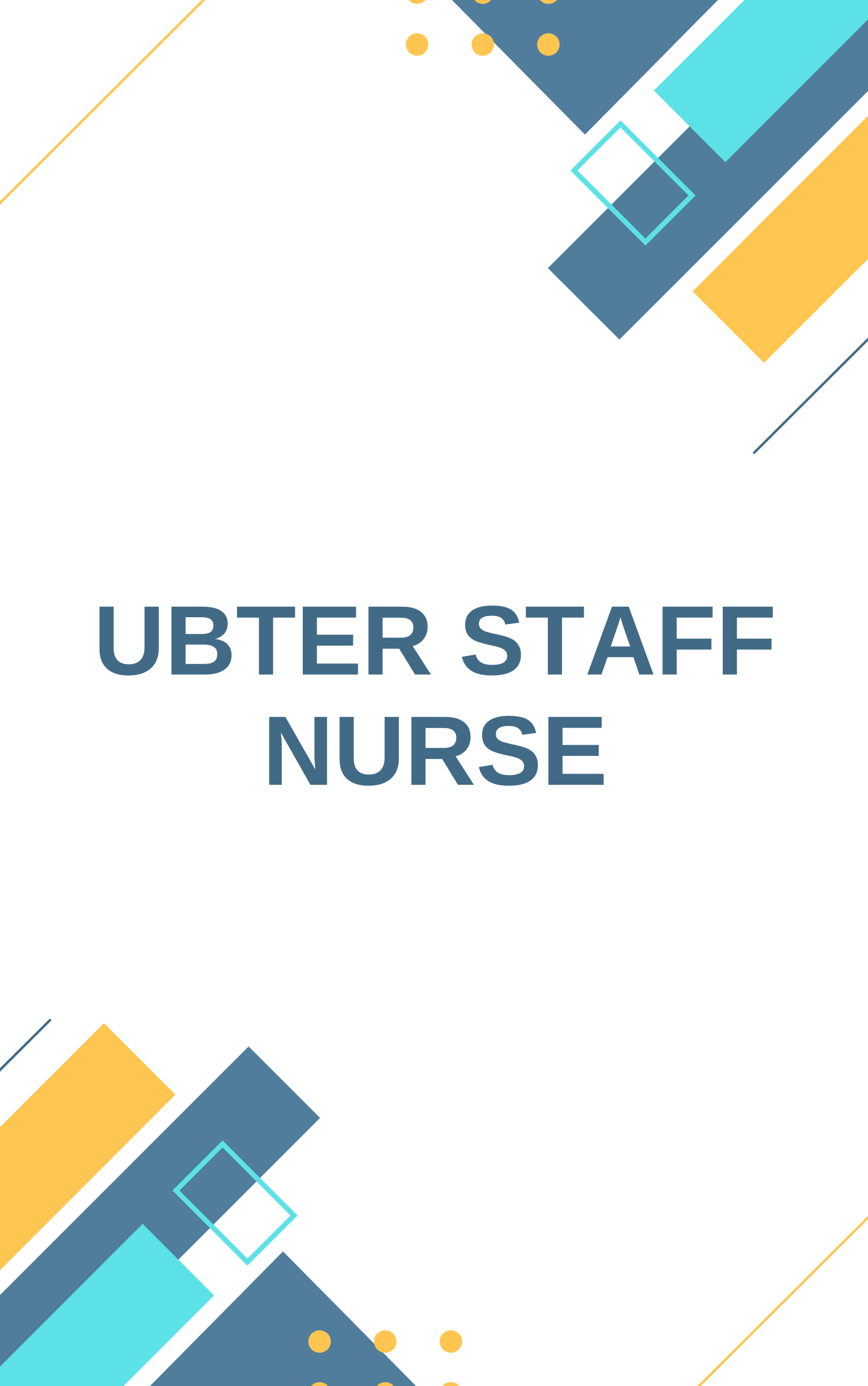 UBTER Staff Nurse Practice Set