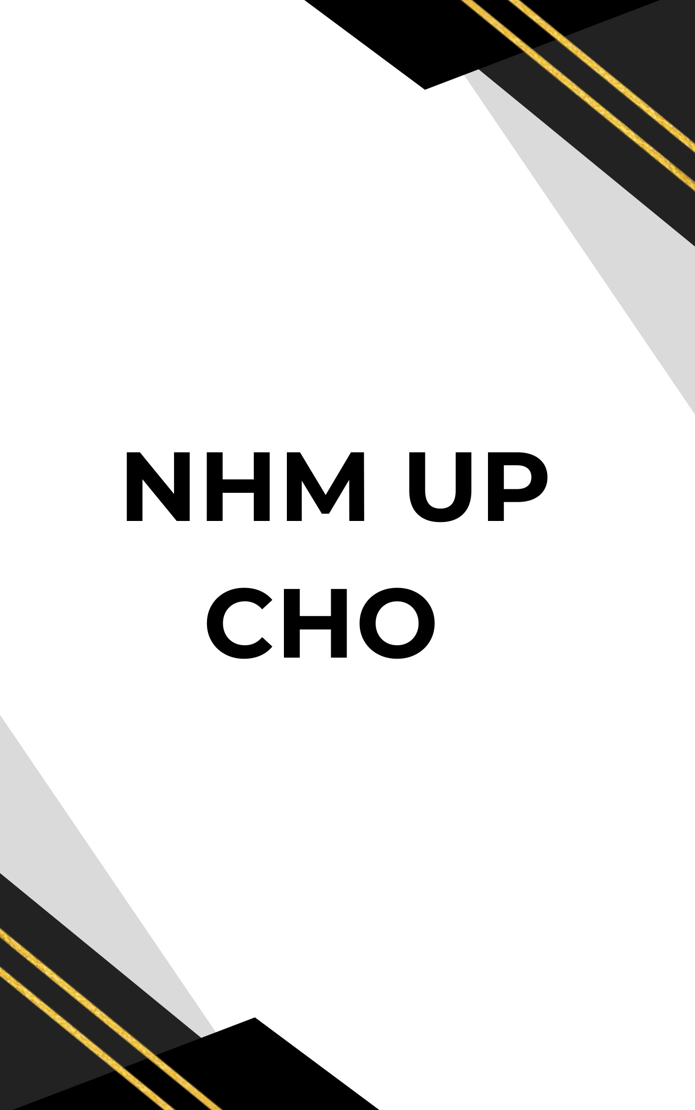 NHM UP CHO Free test series