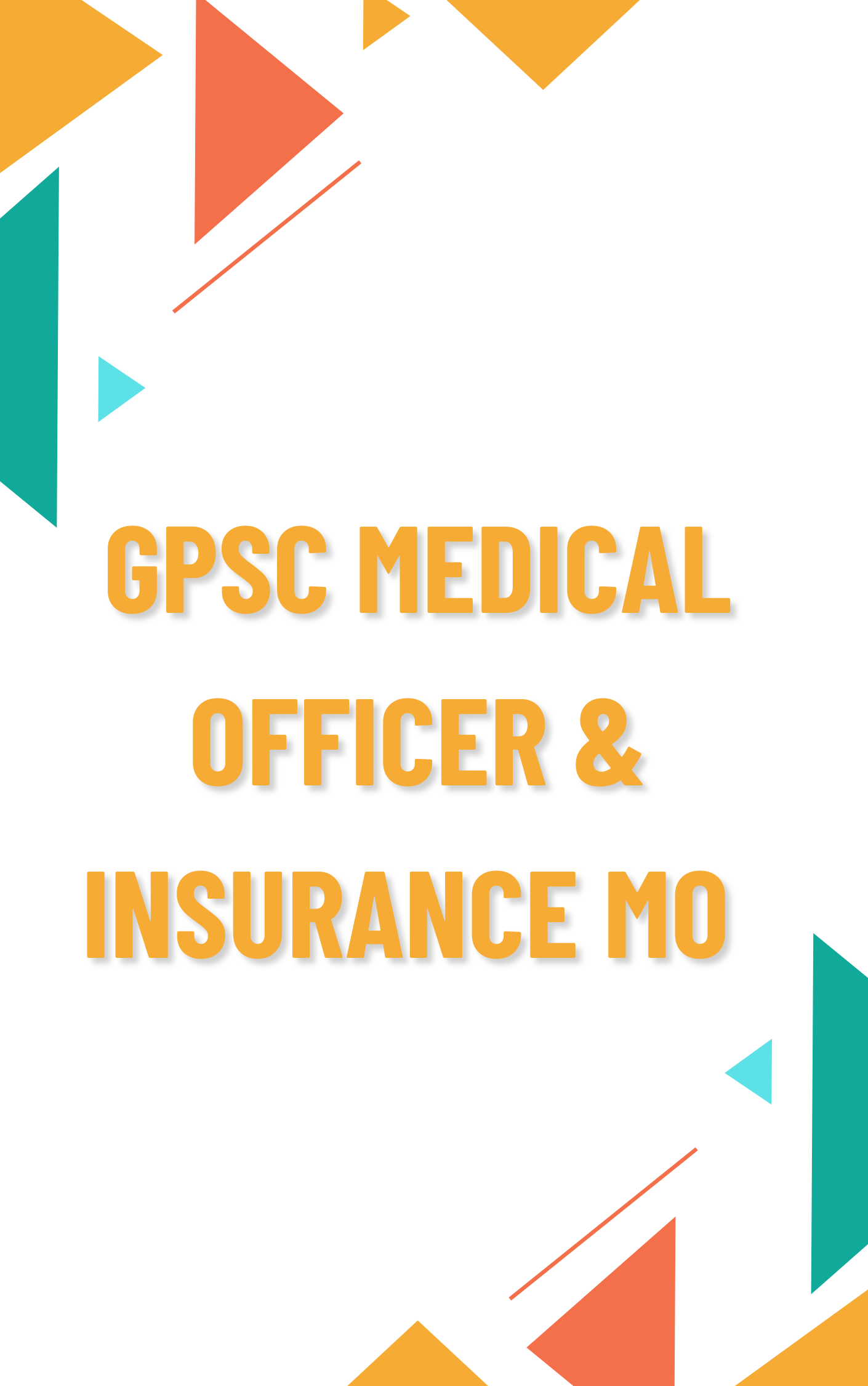GPSC Medical Officer Practice Set