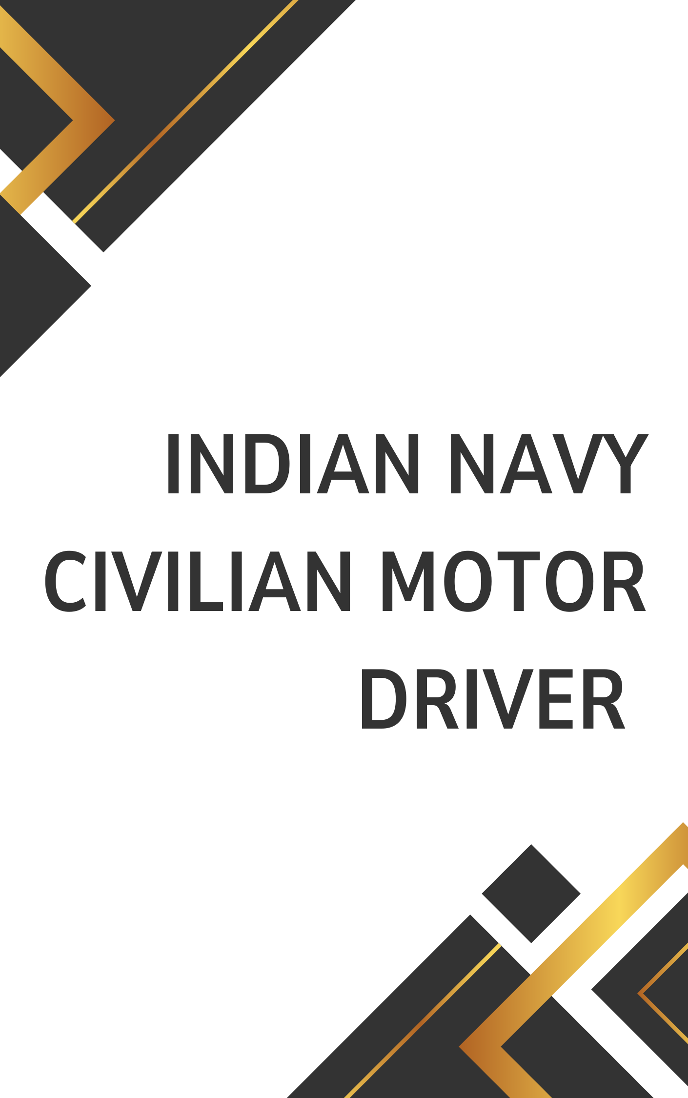 Indian Navy Civilian Motor Driver Mock Test