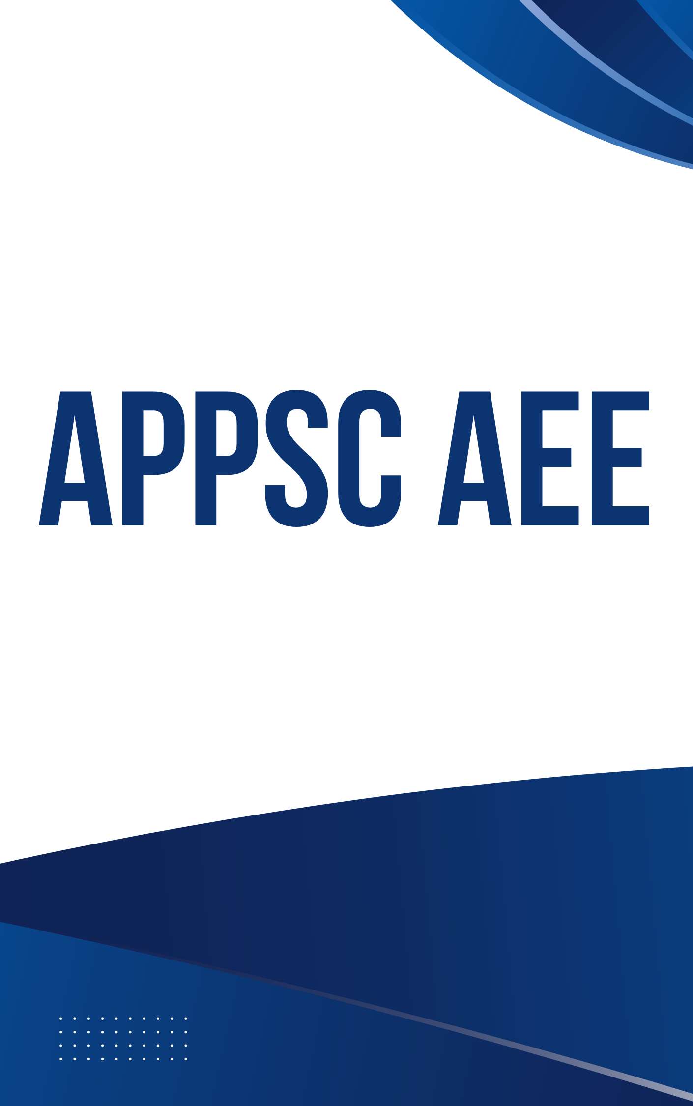 APPSC AE Model Paper
