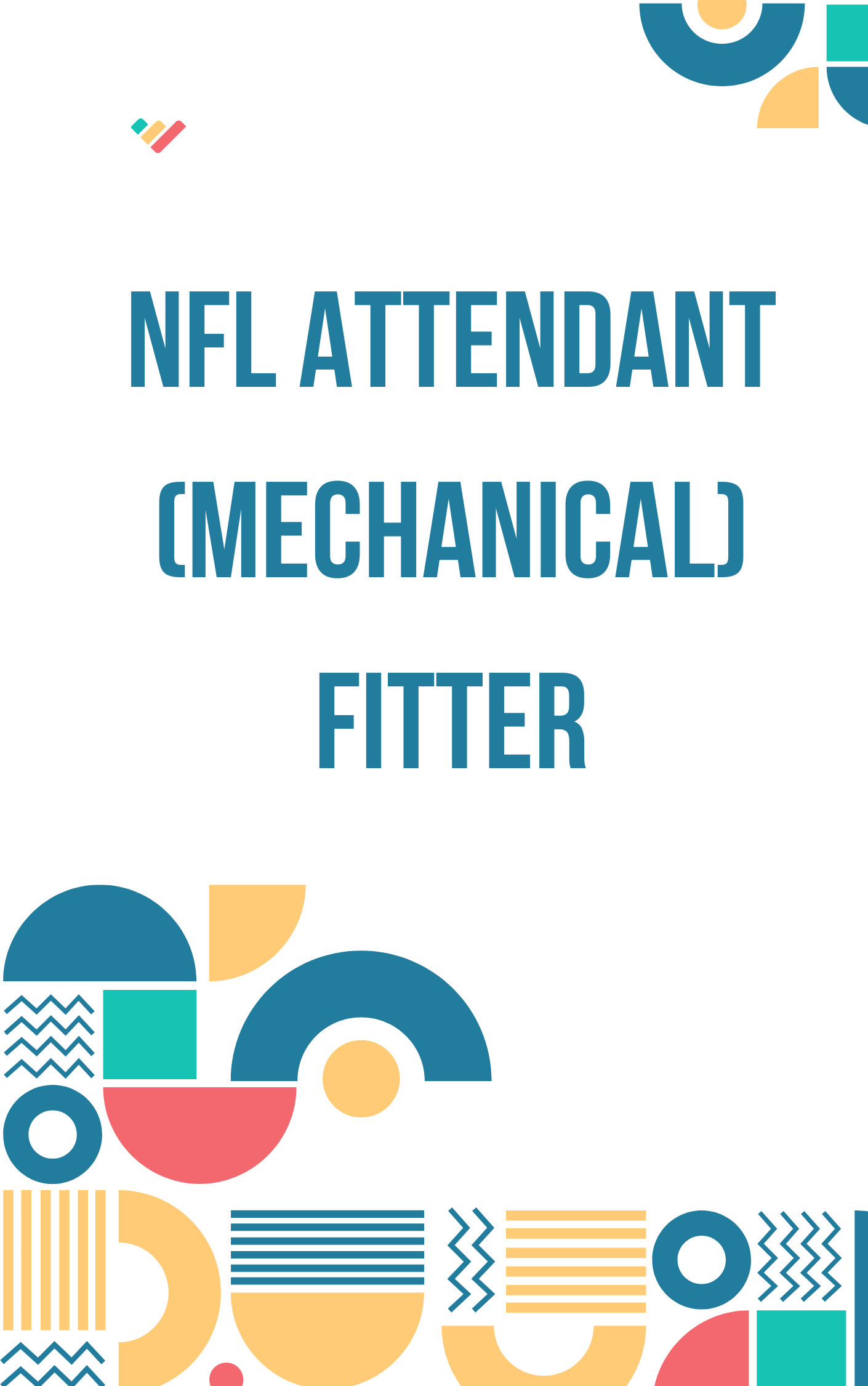 NFL Attendant Mechanical Fitter Question Paper