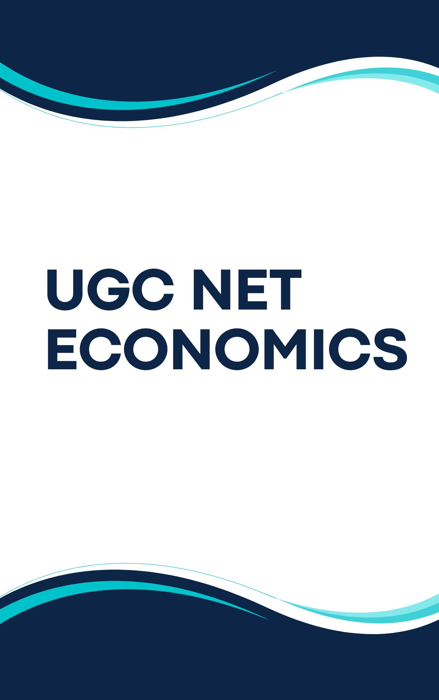 UGC NET Economics Question with Answer