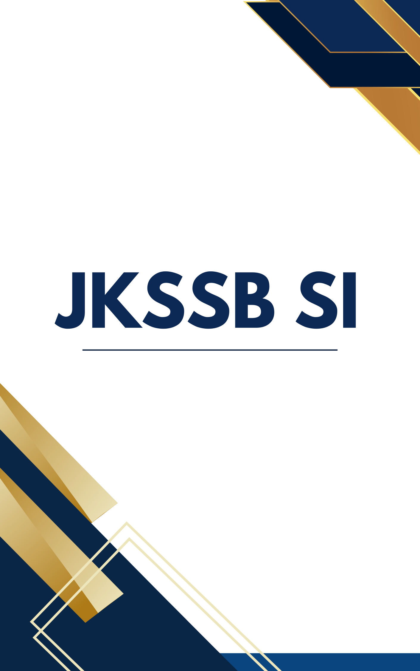JKSSB SI Free Online Test Series